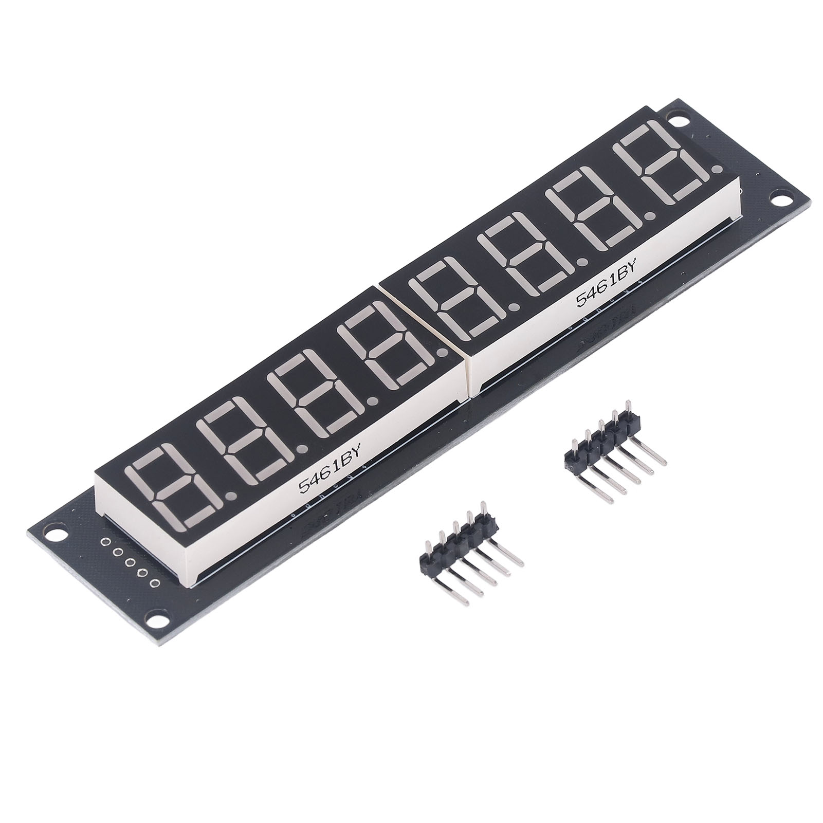 8-stellige, 7-segment-led-röhren-digitalanzeige Mit 0,56 Zoll Durchmesser, 74hc595-treiberchip, Gelb