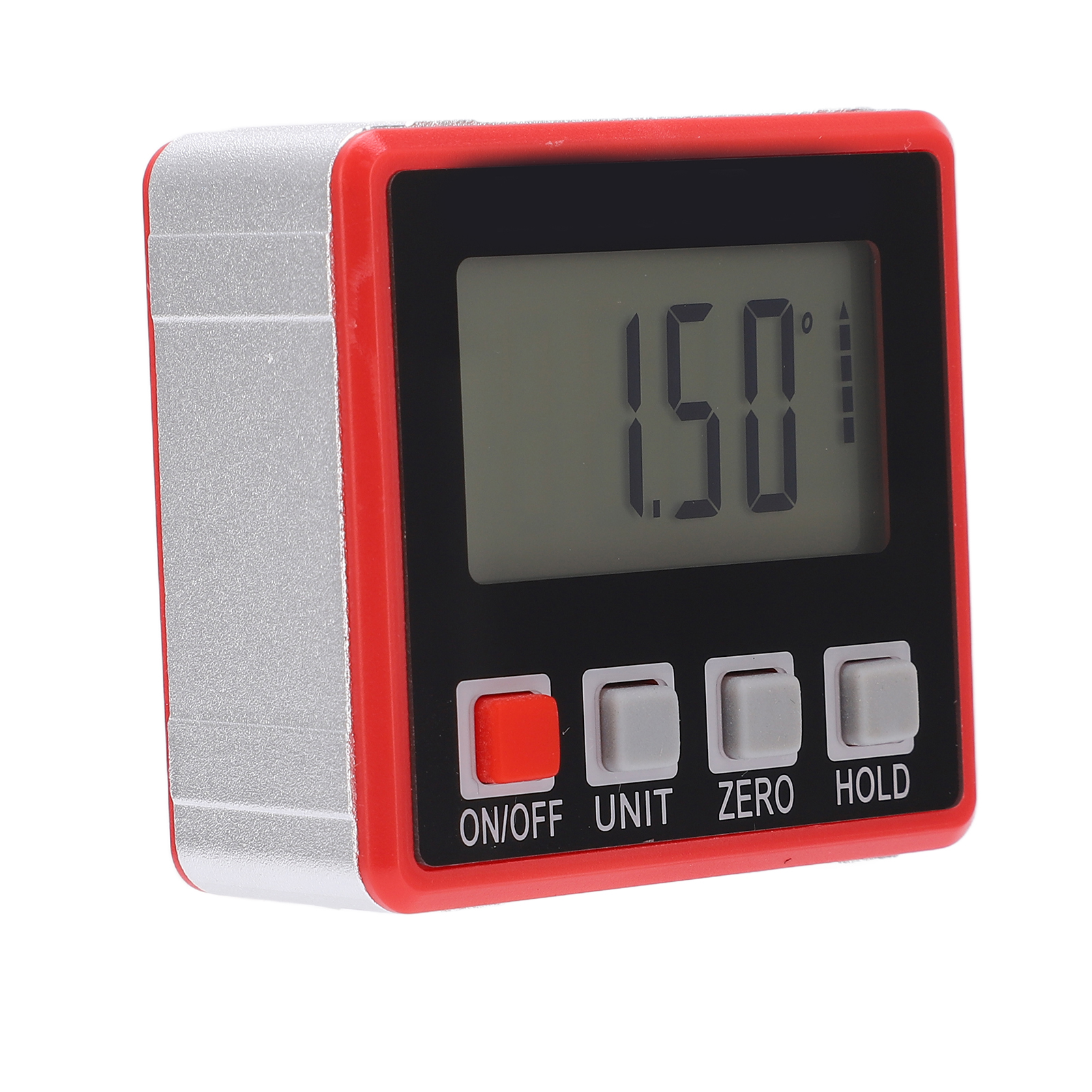 Elektronischer Digitaler Winkelmesser Mit 4 X 90° Led-anzeige, Tragbarer Neigungsmesser Für Baukonstruktionen