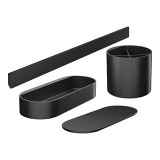 Hansgrohe - WallStoris - Bad-Accessoires, Schwarz matt 27968670