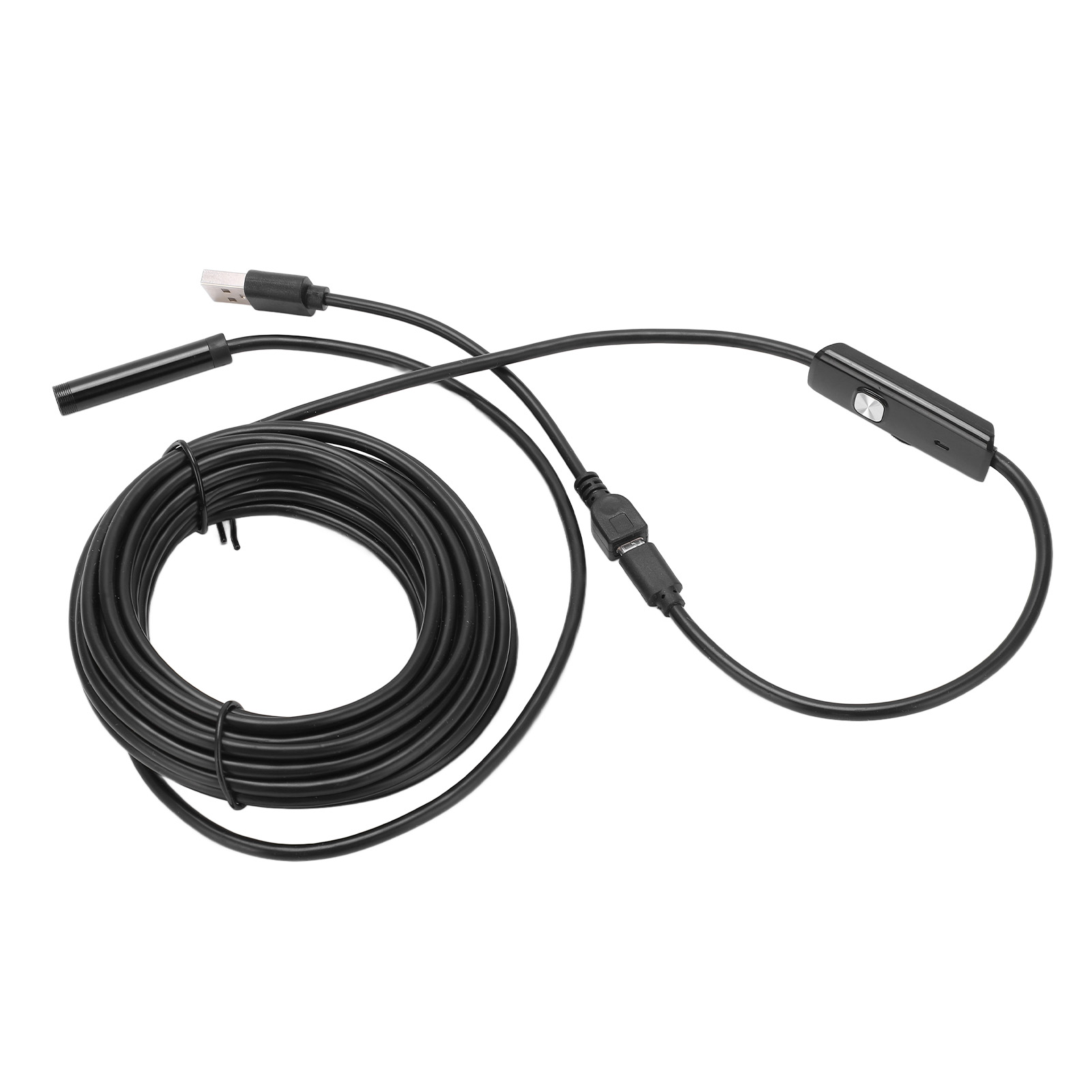 An97-8 8-mm-handy-endoskop, Wasserdicht, Mit 6 Leds, Für Die Inspektion Und Wartung Elektrischer Anlagen, 1 M / 3,3 Fuß Länge