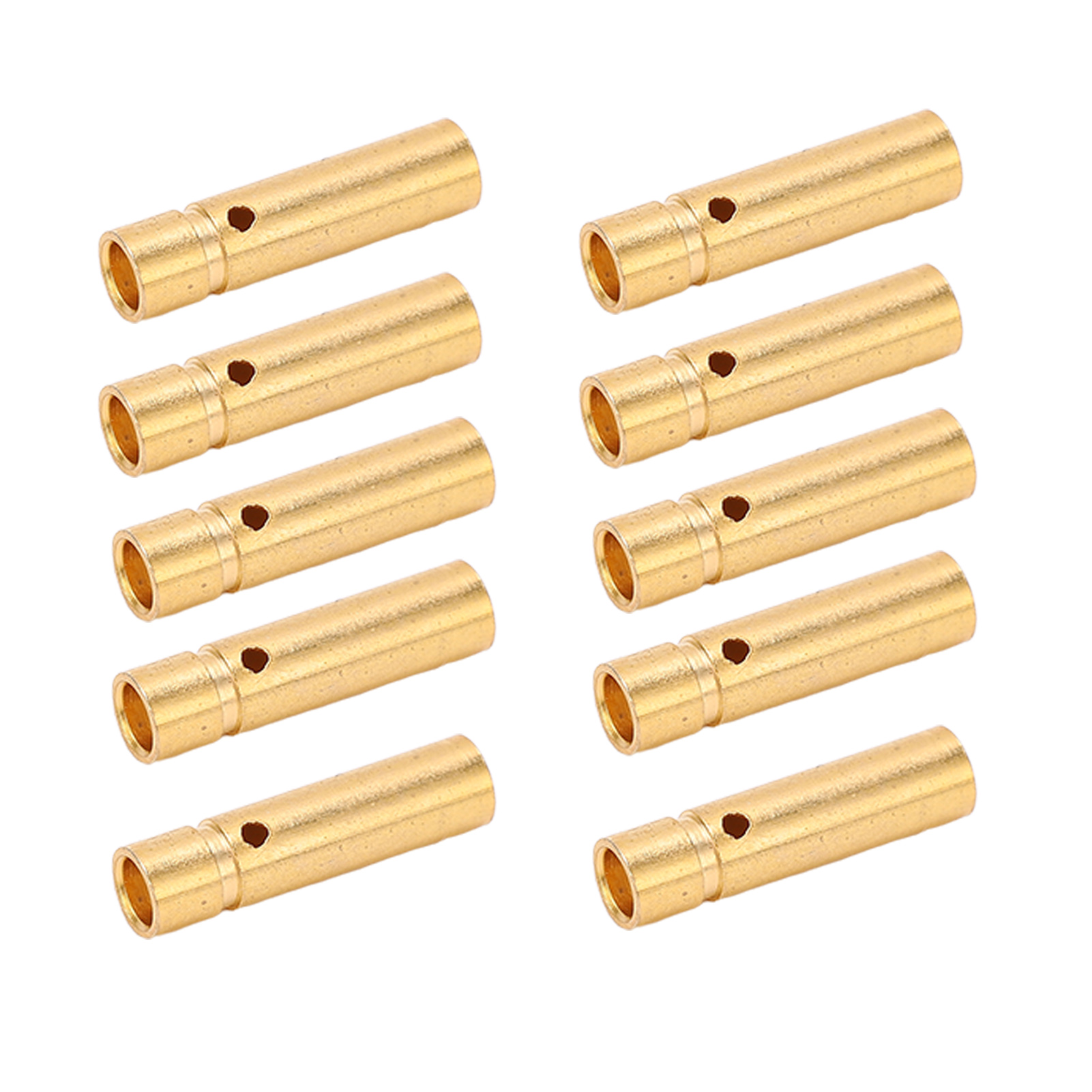 Packung Mit 10 Vergoldeten Kupfer-bananensteckern 12.031, 3,0 Mm Männliche Und Weibliche Metallverbinder Zur Analen Einführung.