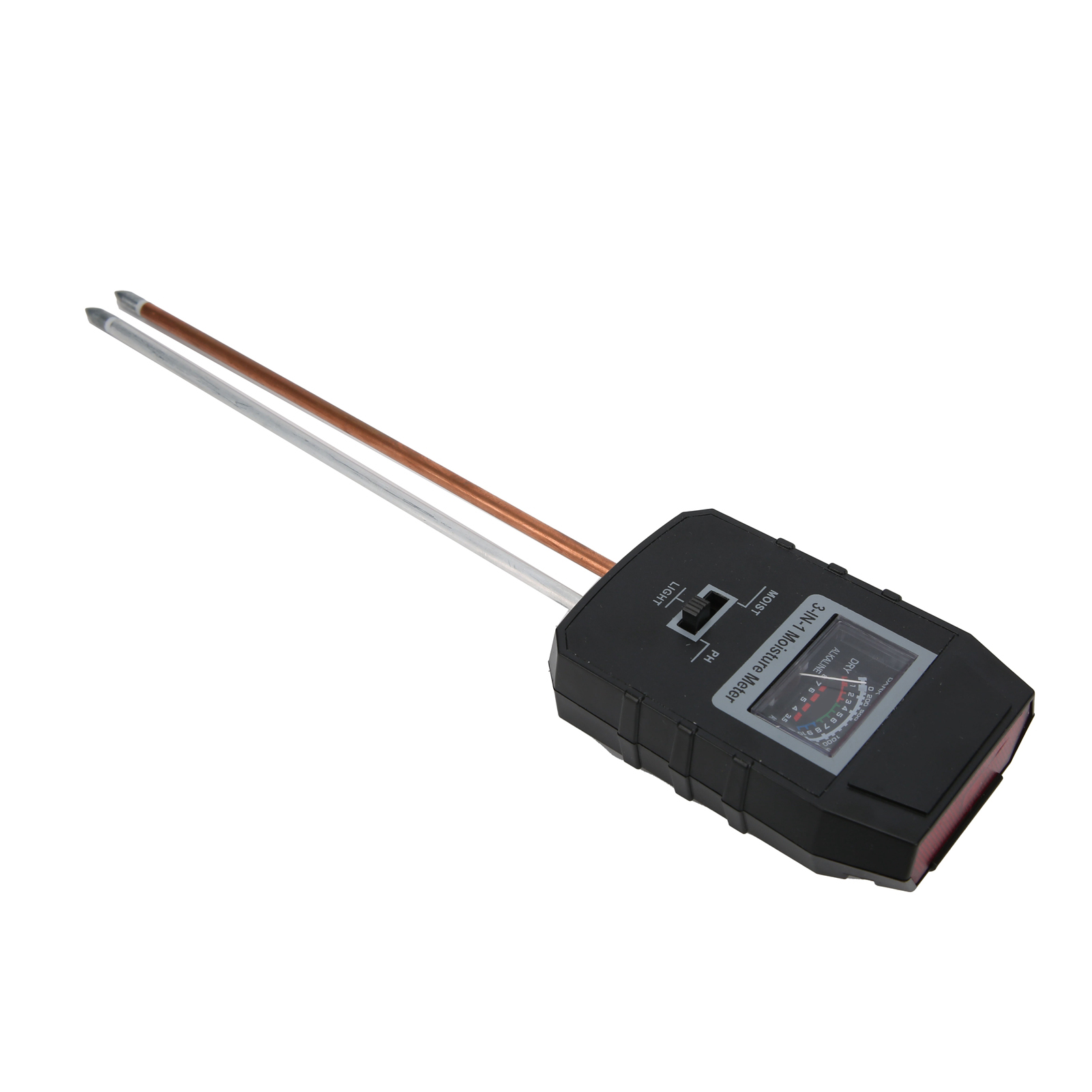Bodentester, Bodenfeuchtemesser, Ph-meter, Lichtmesser, Multifunktionaler Feuchtigkeitsanalysator