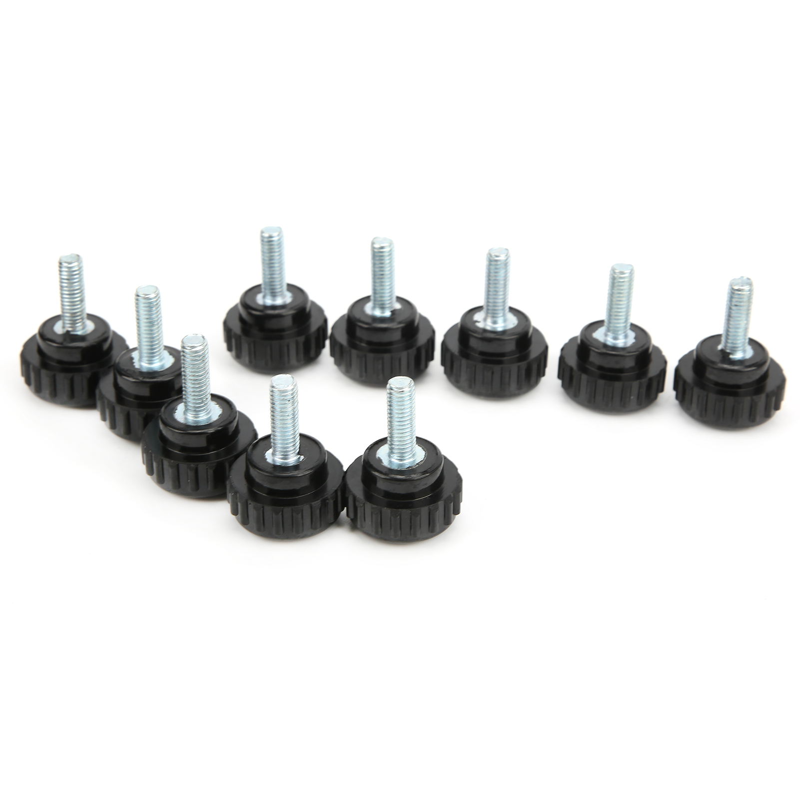10 Stück Spannknopf, Bolzenlehre, Drehbankgriff, Torsionsmutter, Rechtsgewinde, Verriegelungsgriff M5x20x15