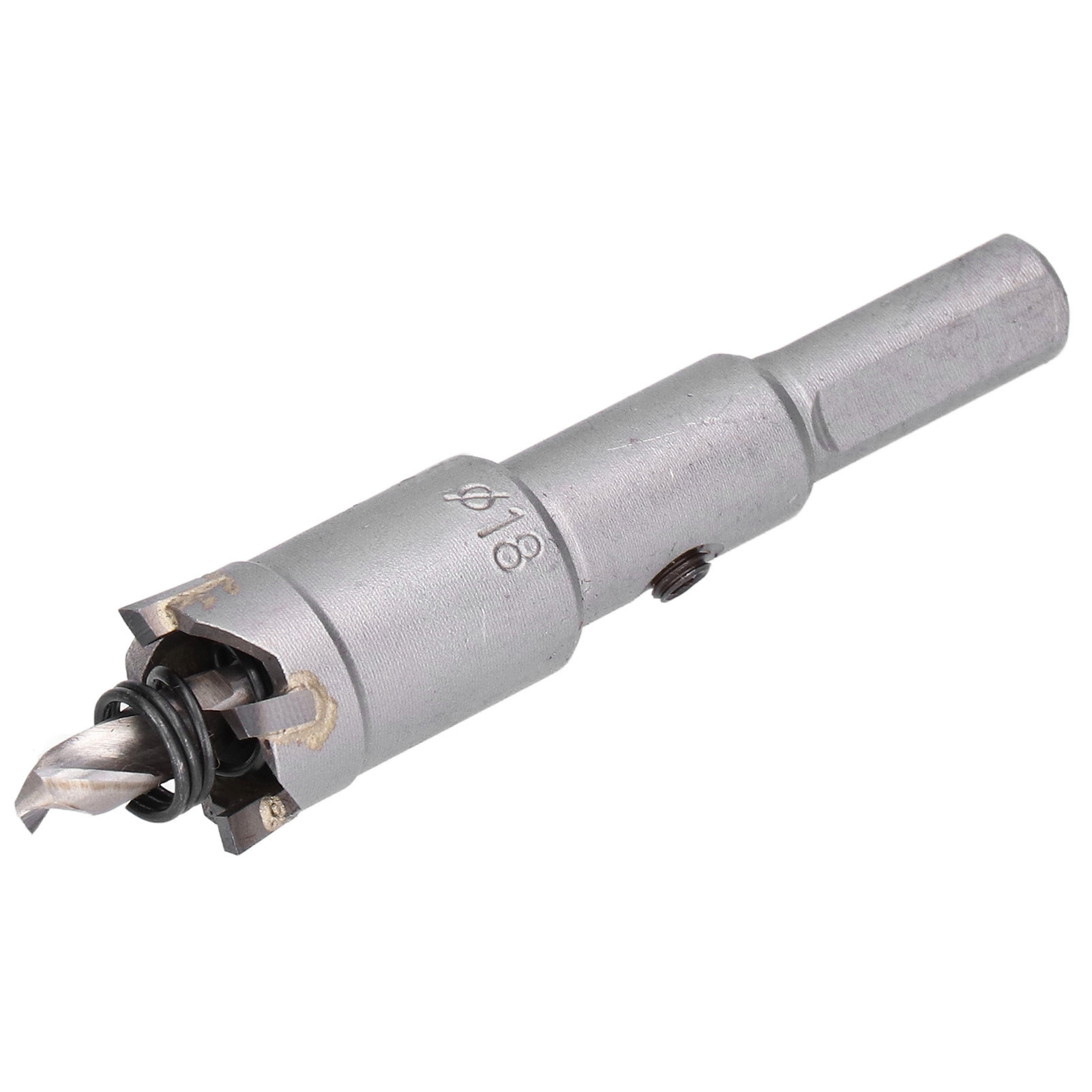 Bohr- Und Schneidwerkzeug Für Metall Und Holz, Mit 18 Mm Hartmetallbohrer (tct).