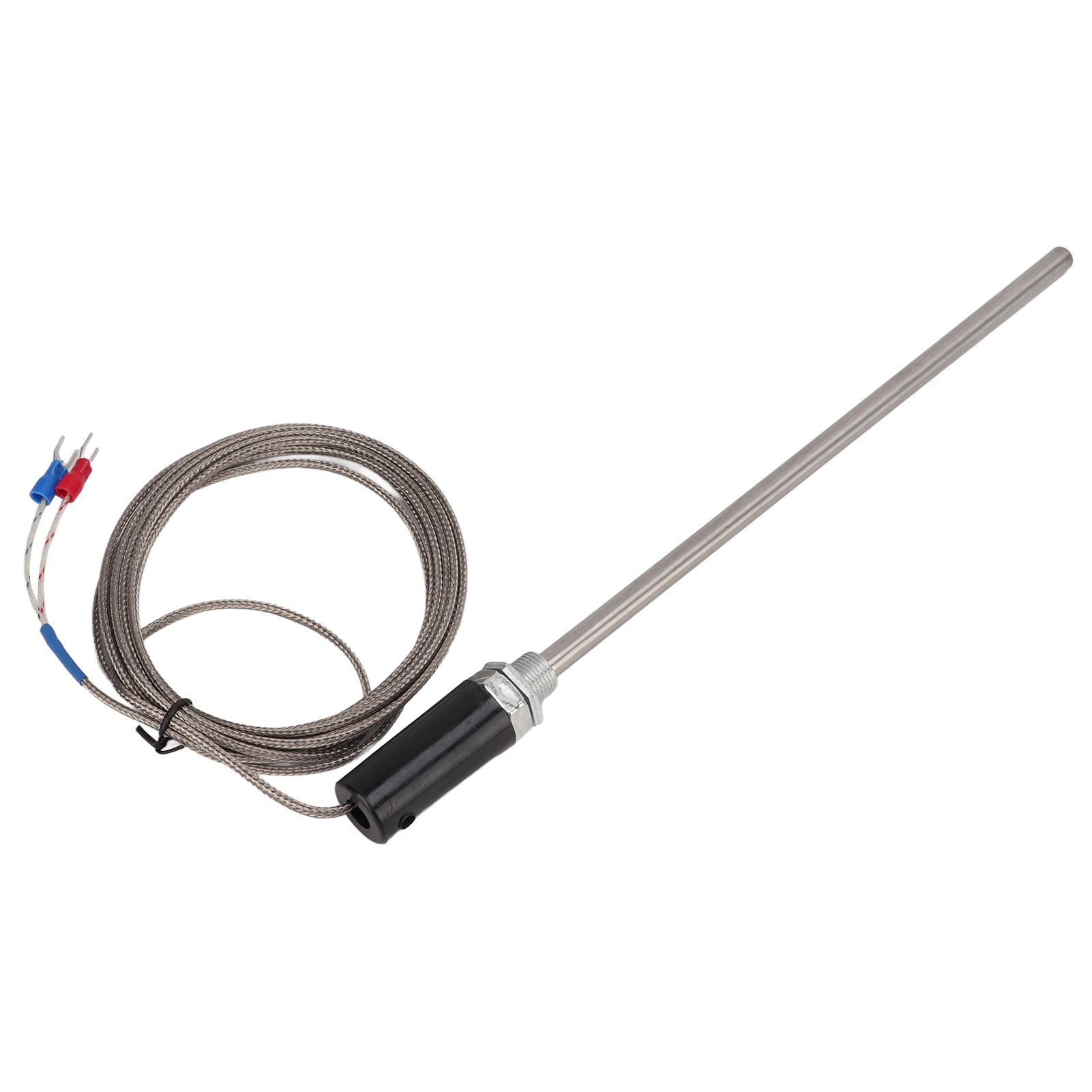 Thermoelement-sonde Typ K, Typ M12, Edelstahl, Temperatursensor, 3 M