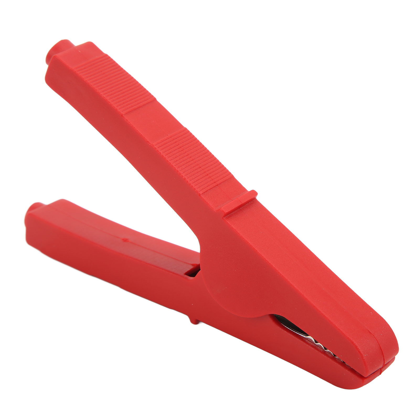 Isolierte Krokodilklemme J.60053, Mehrzweck, 125 Mm, Komplett Aus Kupfer, Sicherheitsisolierung, Prüfleitung Für Stromversorgungen, Rot