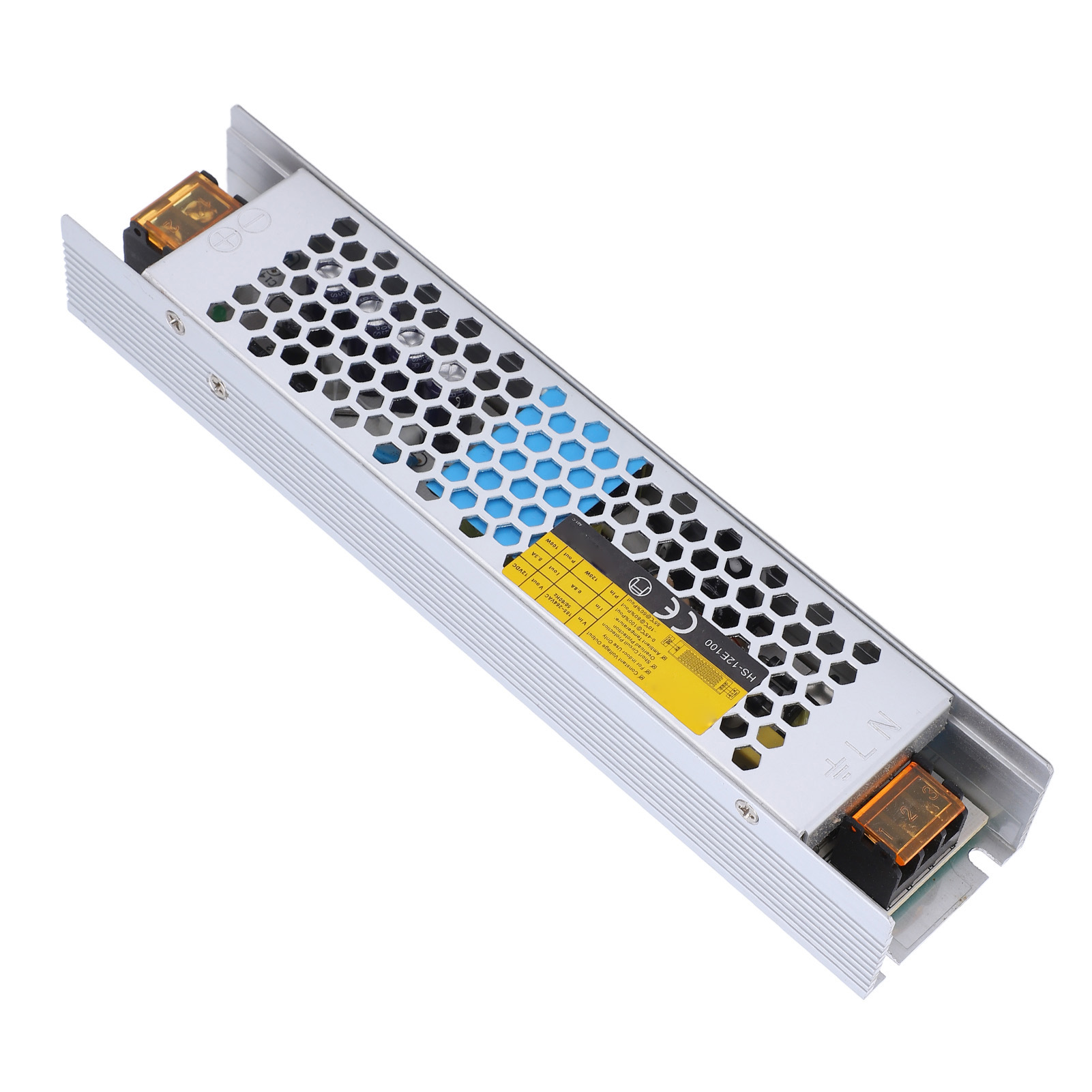 Fluent Led-netzteil Mit Ausgangstransformator, Kurzschlussschutz, Ac 185–264 V, 100 W, Dc 12 V, 8,3 A