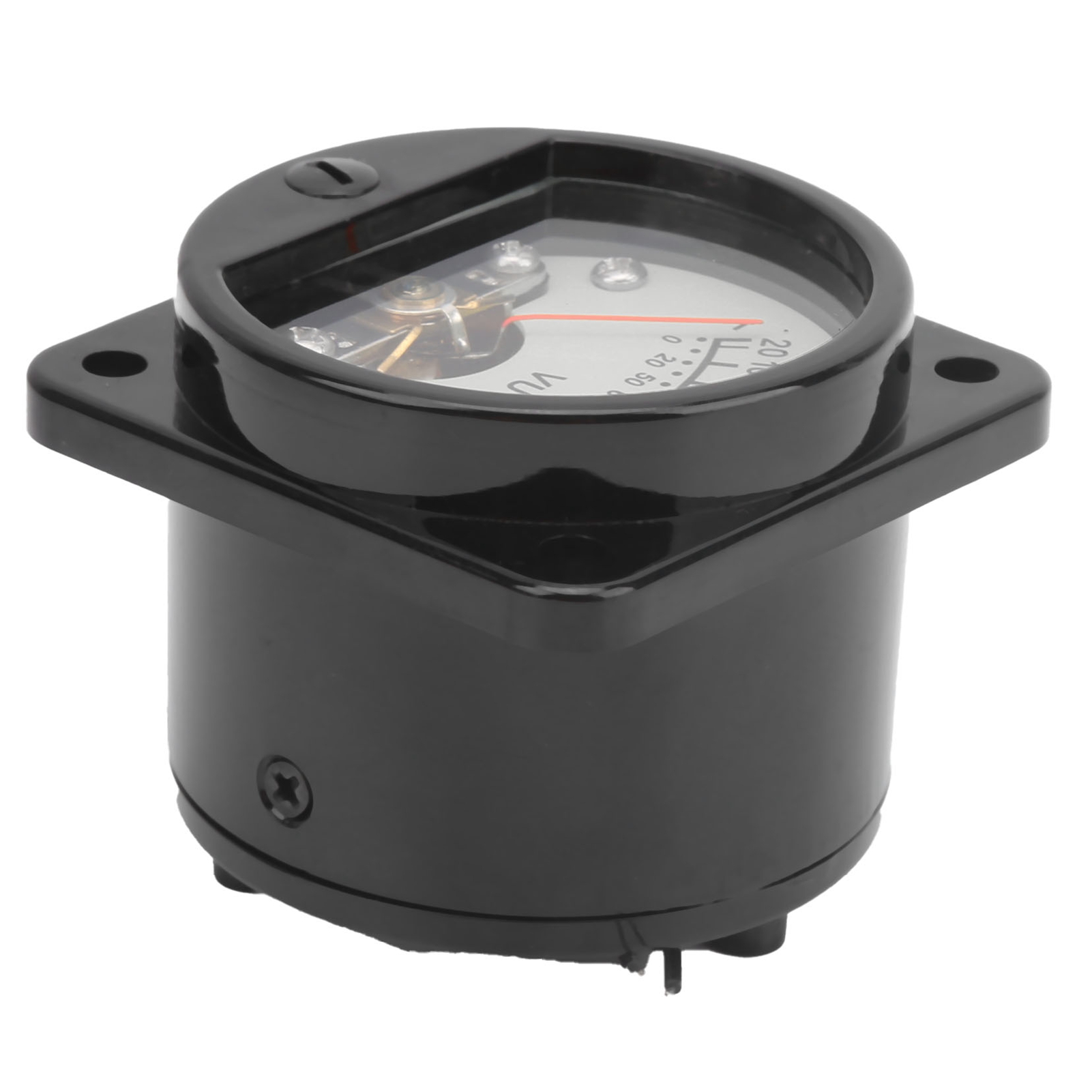 Runder Vu-meter-kopf (45 Mm) Mit Led-hintergrundbeleuchtung, Audiopegelmesser, Referenz Ts-45-white, Dc500µa