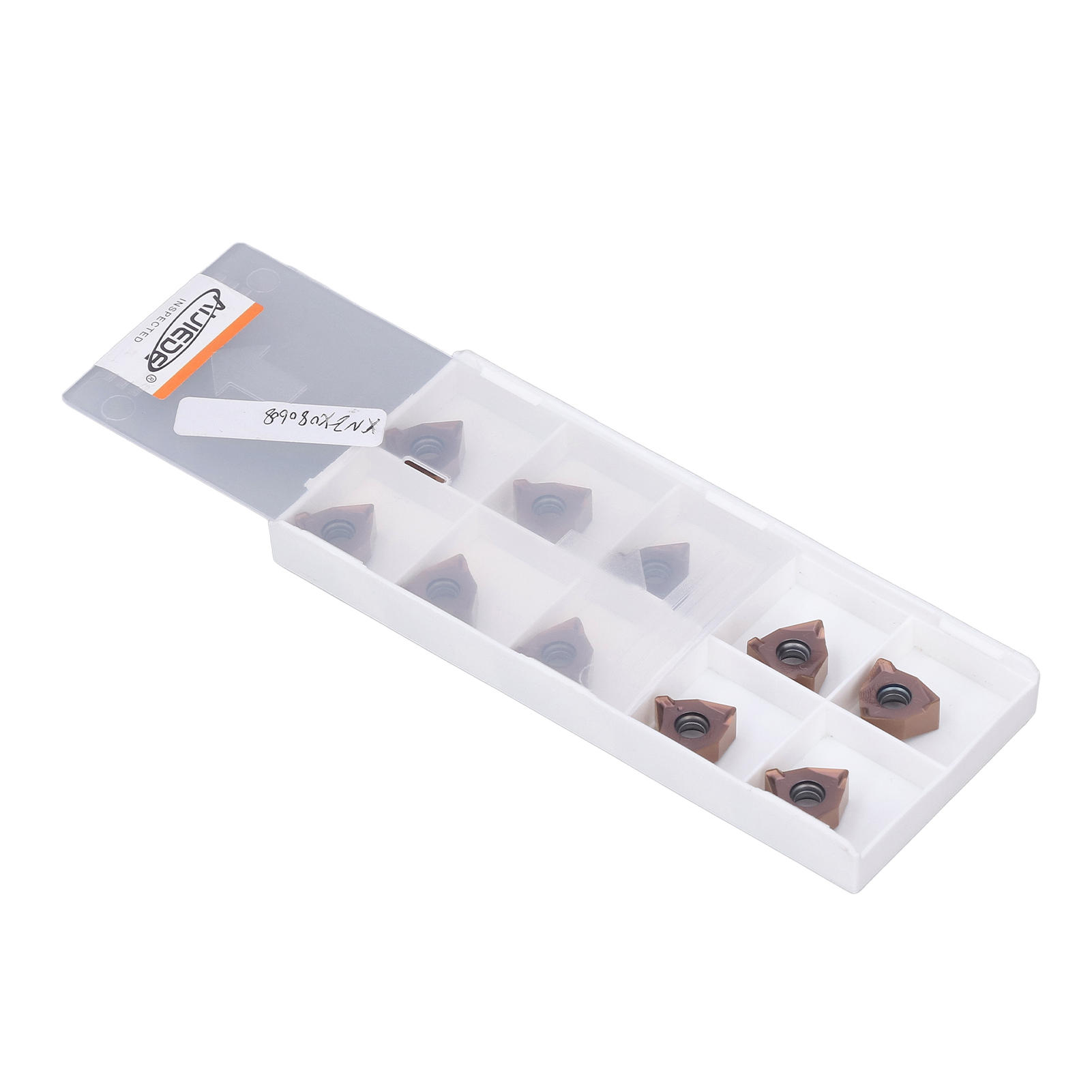 10 Beschichtete Hartmetall-dreheinsätze Für Diy-cnc-drehmaschinen, Holzbearbeitungswerkzeuge Wnmu080608en-gh