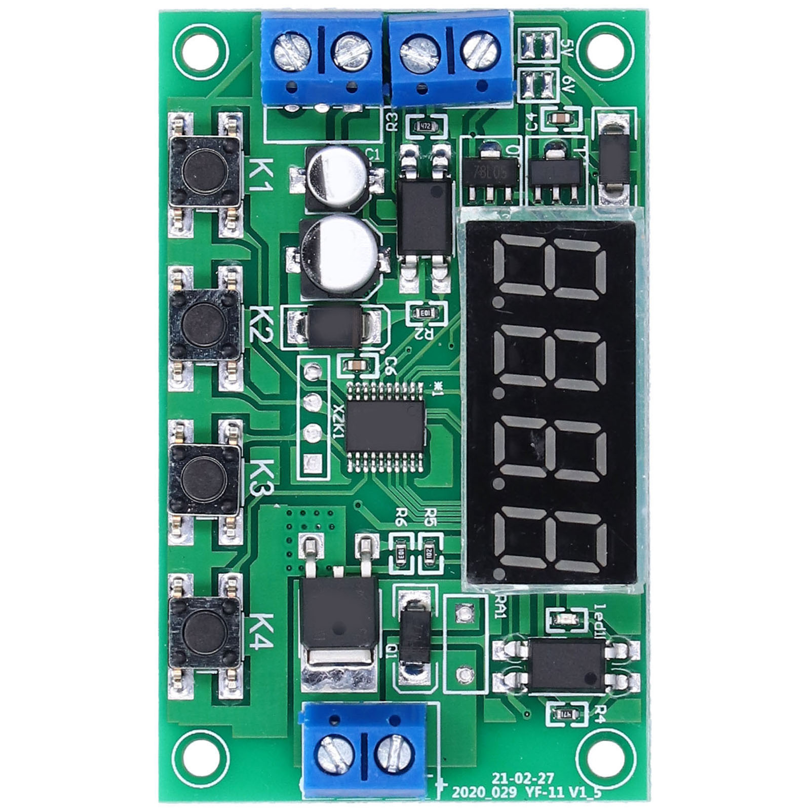 32-funktions-relaismodul, Zuverlässiger Und Sicherer Digitaler Timer Für Gleichstrommotoren
