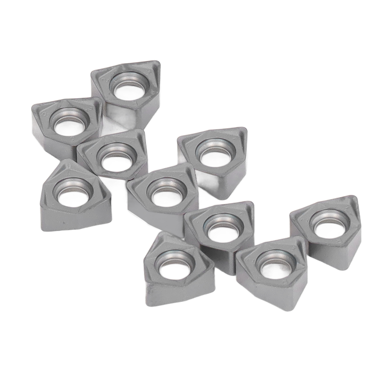 10 Wendeschneidplatten Aus Hartmetall Mit Beschichtung Für Die Holzbearbeitung Auf Cnc-drehmaschinen Rwnmu040308-er-r