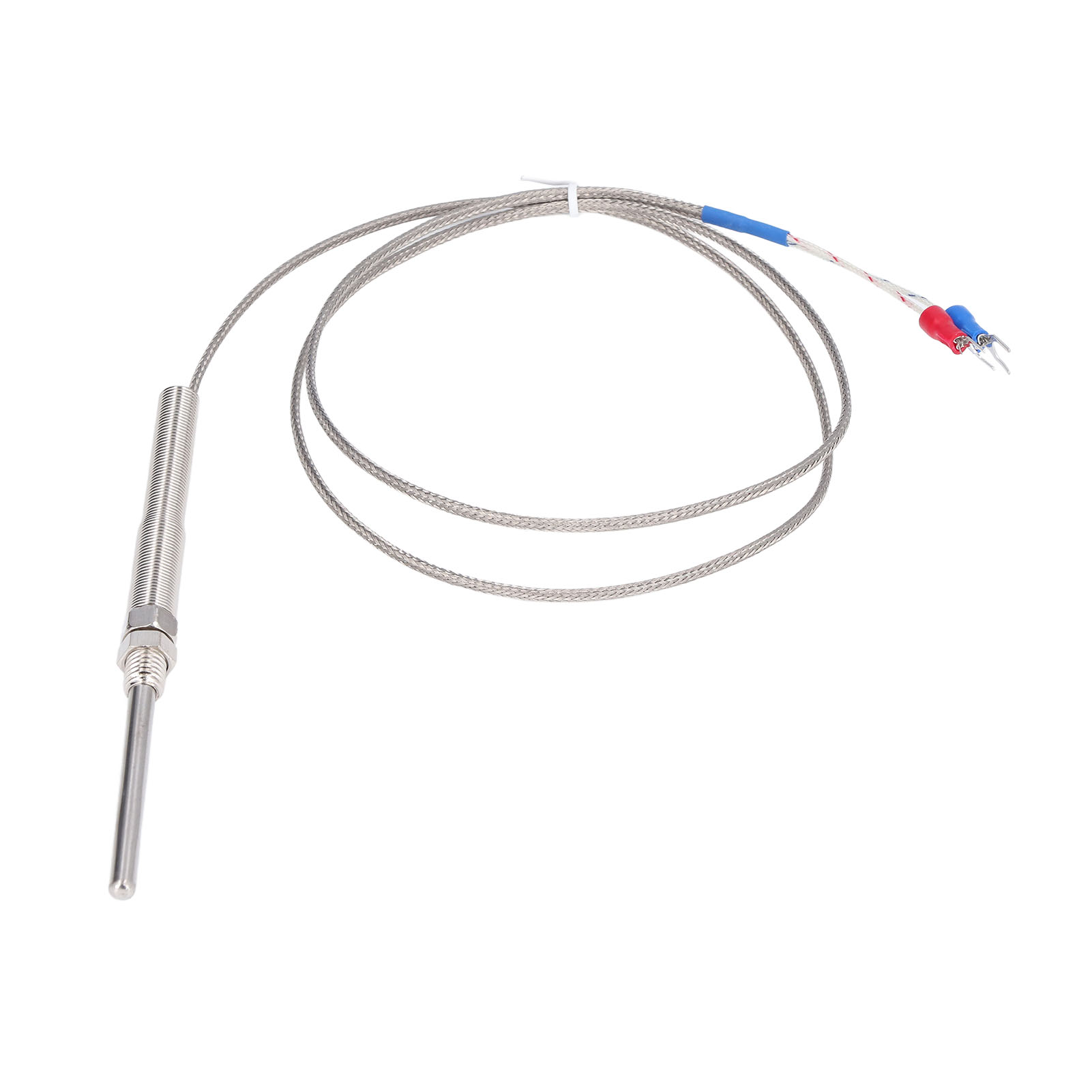 Berm Thermoelement-temperatursensor Typ K, 50 Mm Sonde, 1 Meter Kabel, Temperaturbereich: 0–400 °c