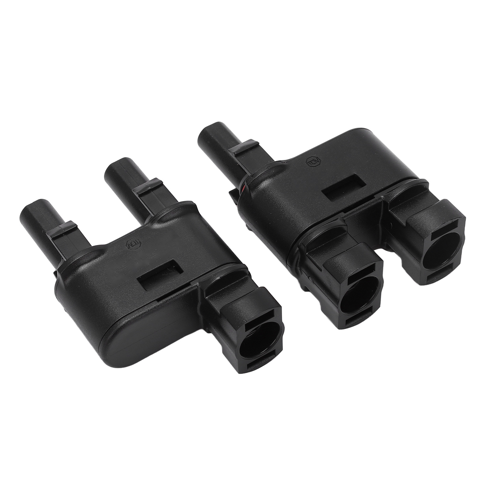 2 Crimp-aufsteckbare 2-zu-1-photovoltaik-steckverbinder Für Die Reihenschaltung Von Gleichstromkabeln