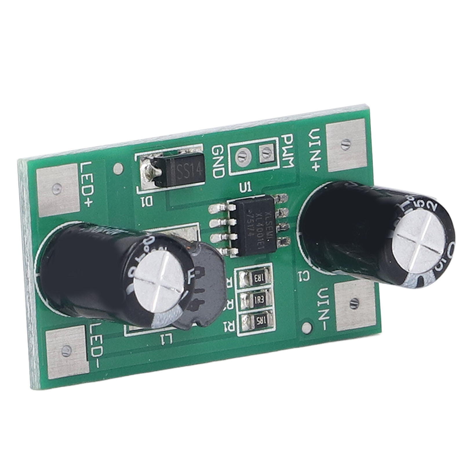 Dc-dc Buck-led-treibermodul, 5-35v Eingang, 350ma Ausgang, Pwm-dimmung Für Eine Lichtleistung Von 1w.