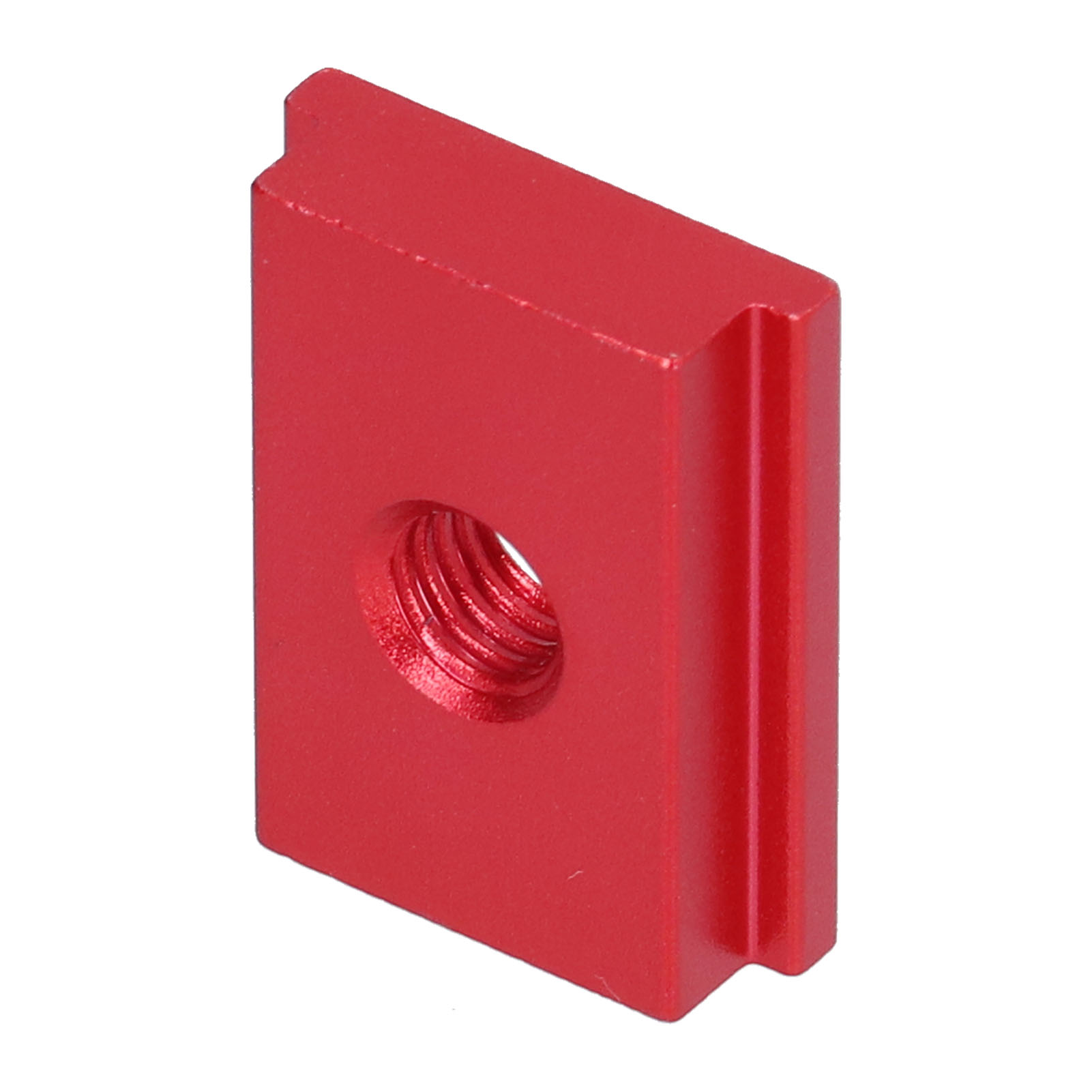 Satz Mit 5 Gleitmuttern Für T-schienen, Holzbearbeitungsvorrichtungen Aus Aluminiumlegierung, Schlitzschrauben, Rote M6