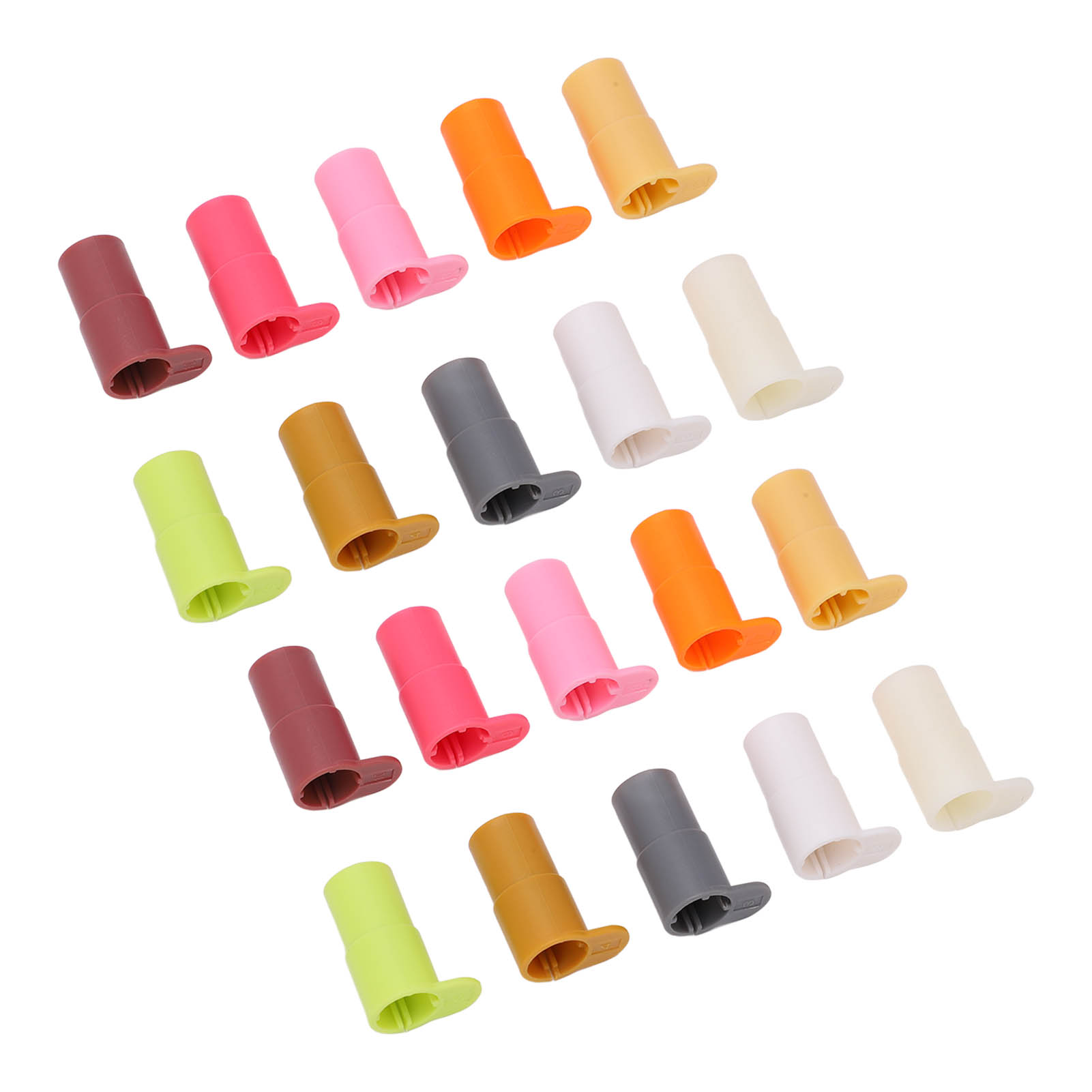 Set Mit 20 Farbenfrohen Abs-stiftadaptern, Ersatzzubehör Für Cricut