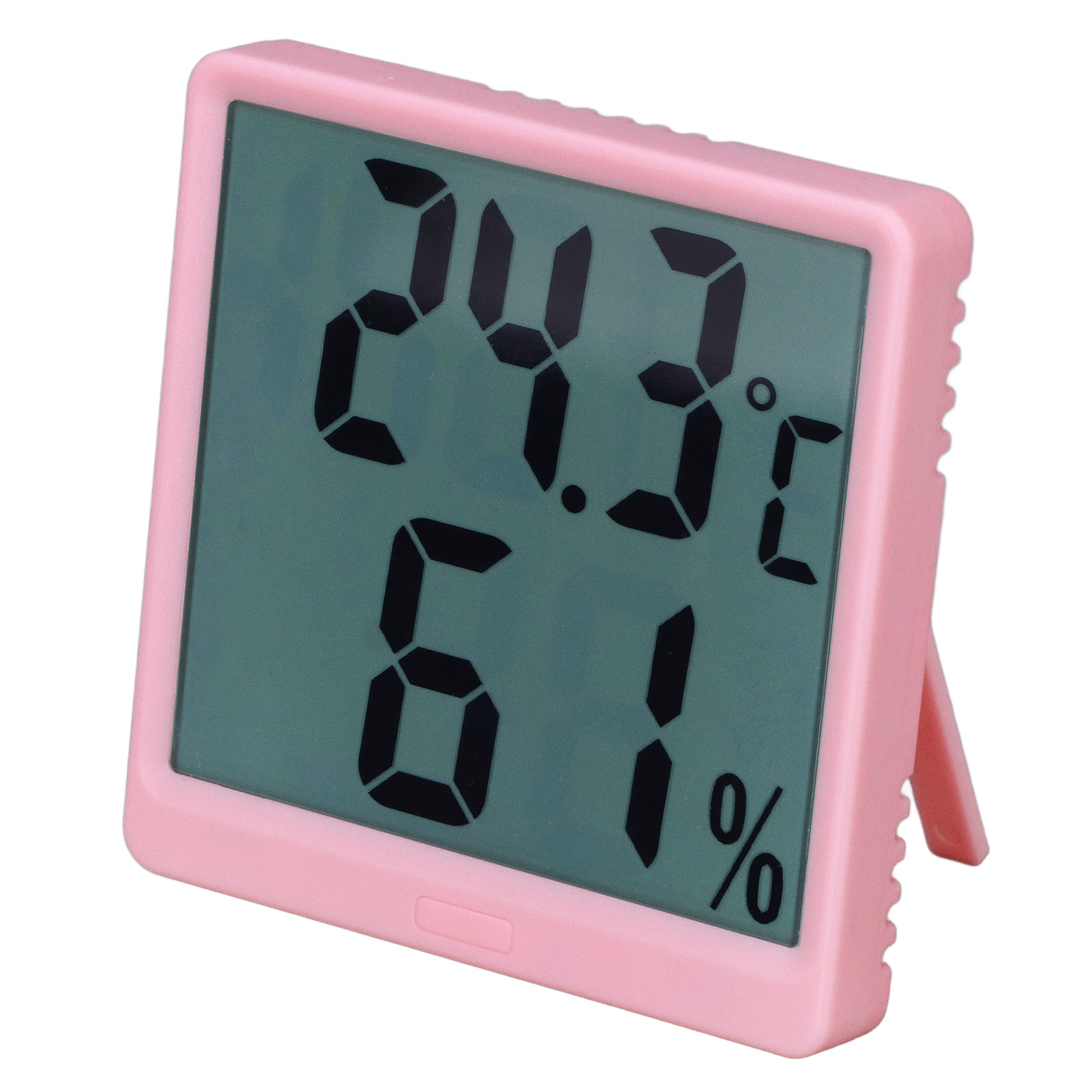 Digitales Hygrometer-thermometer, Temperatur- Und Feuchtigkeitsmesser Für Innenräume, Präzises Messinstrument, Rosa