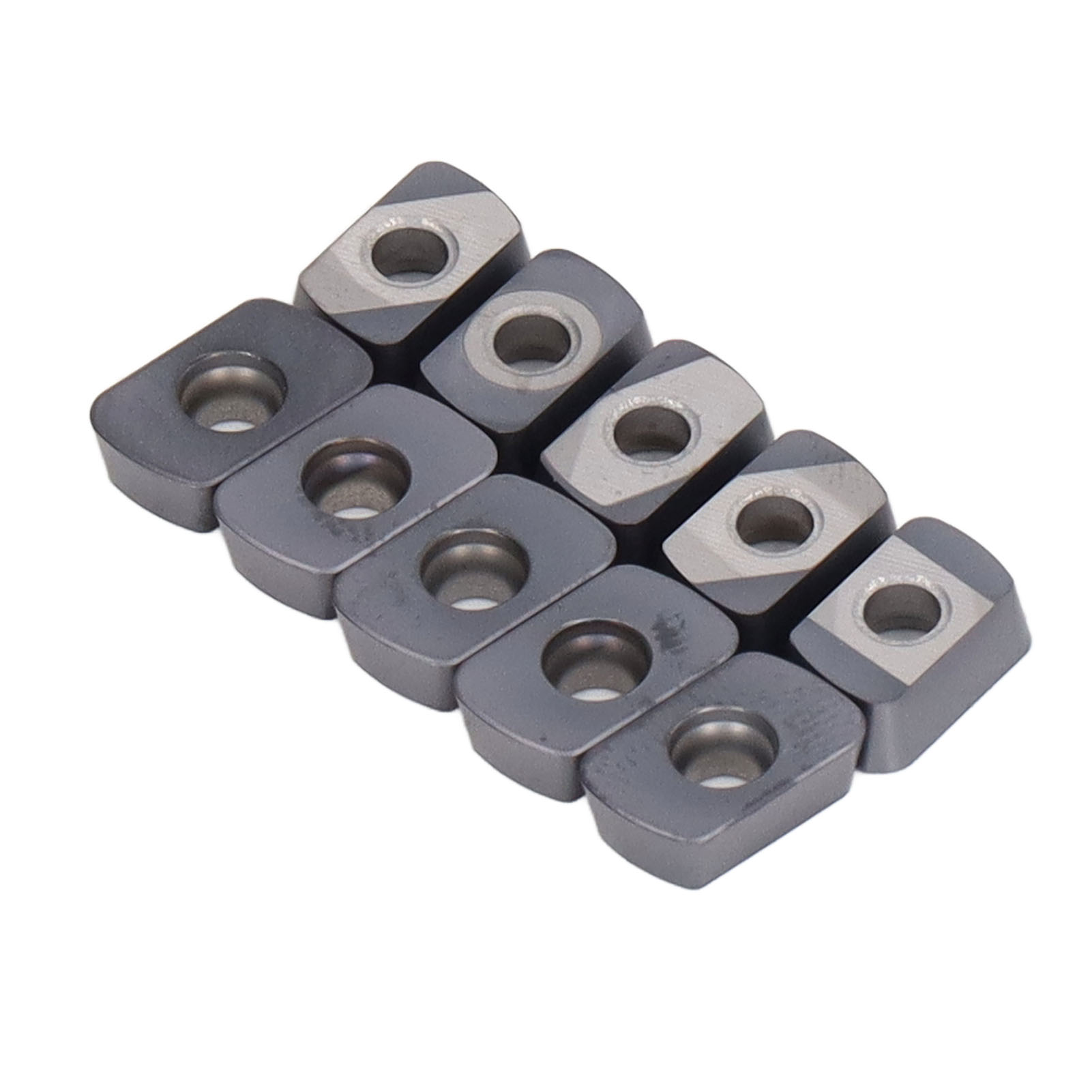 Satz Mit 10 Hartmetall-dreheinsätzen Für Cnc-dreh- Und Fräsmaschinen Epnw0603tn-b
