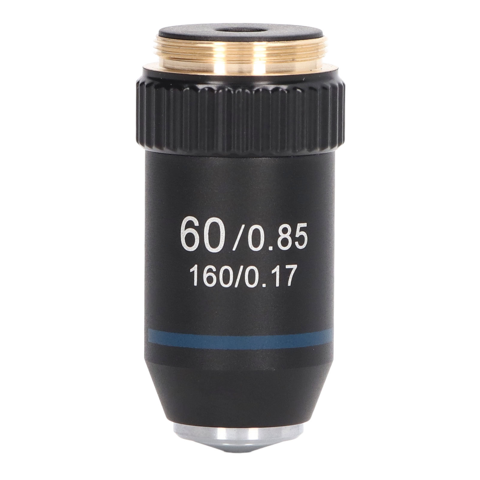 60-fache Vergrößerung, Achromatisches Messing-mikroskopobjektiv, Schnittstelle Für Biologielabore, 20,2 Mm
