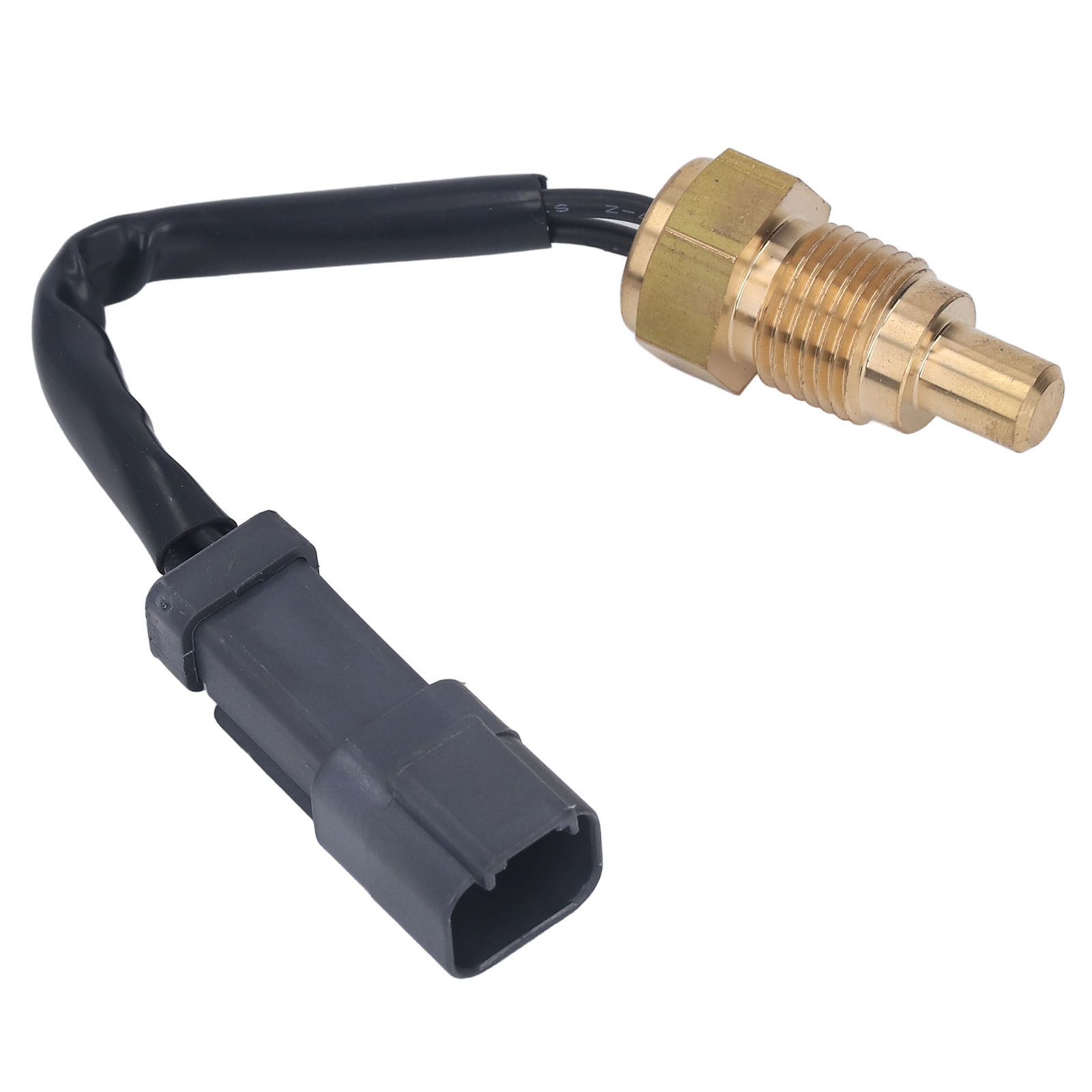 2-poliger Wassertemperatursensor Für Hydraulikbagger, Aus Messing, Hochpräzise Und Robust, Für Cat 320c