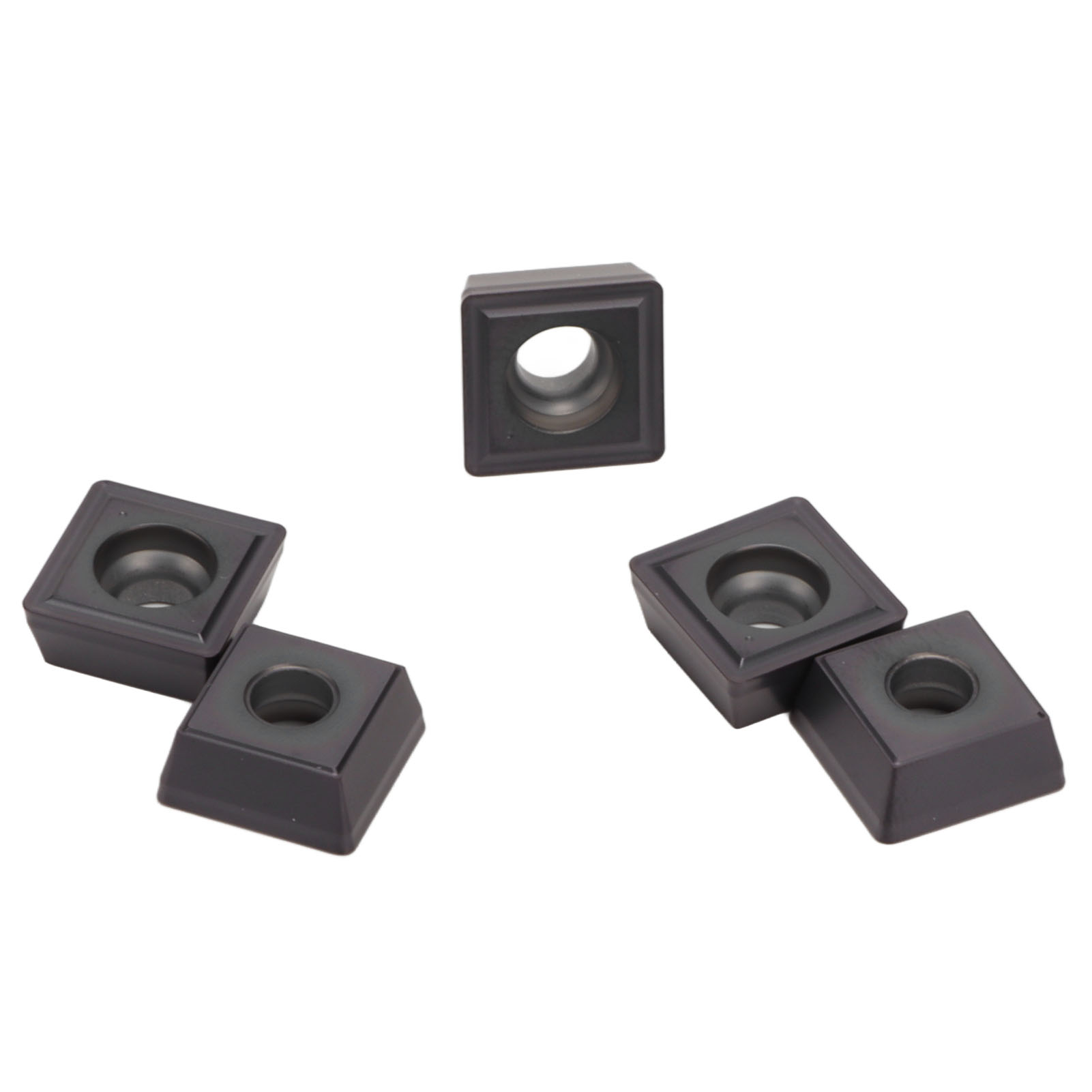 10 Wendeschneidplatten Aus Hartmetall Mit Beschichtung Für Die Holzbearbeitung Auf Cnc-drehmaschinen Spmg110408-dg