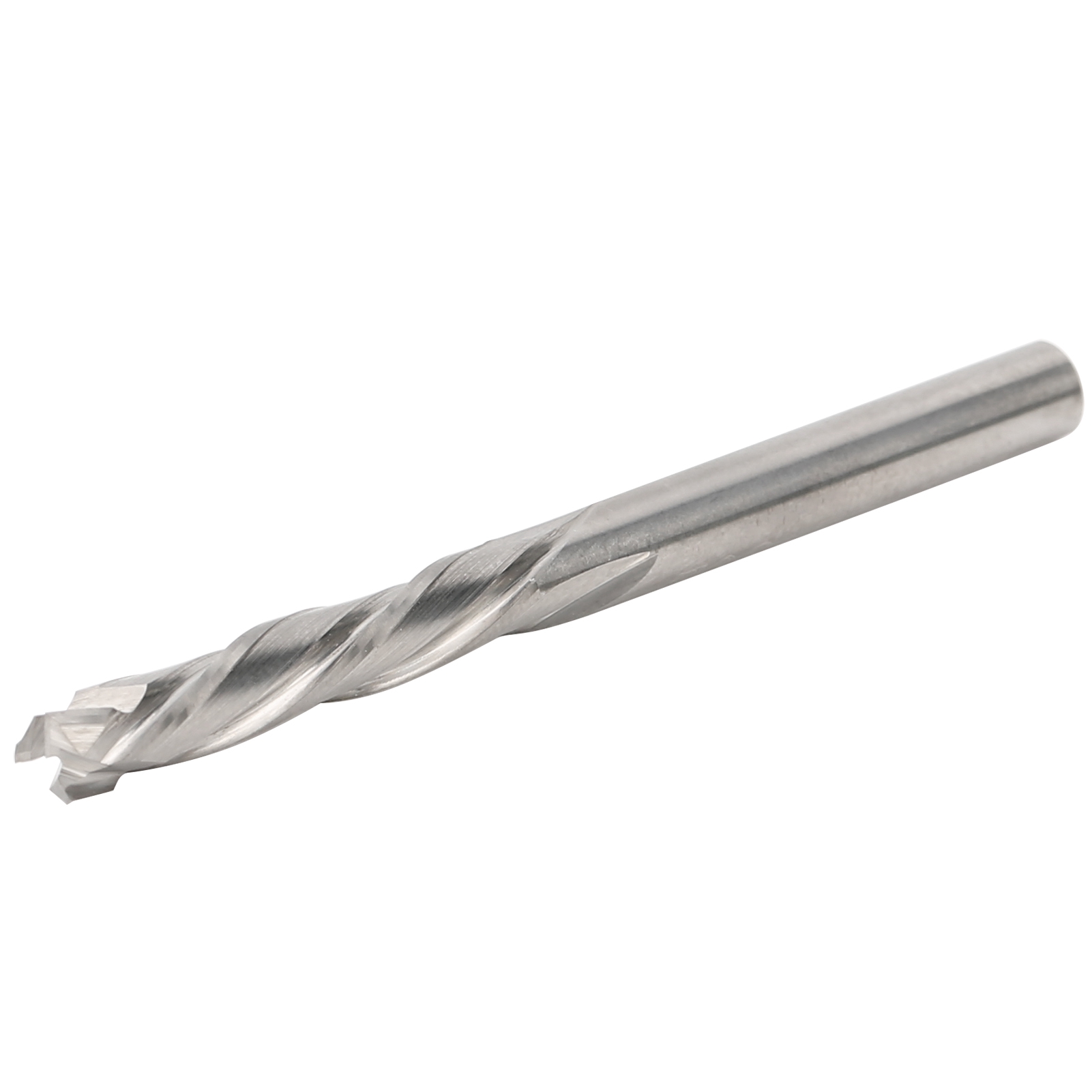 Silberner 3-schneiden-fräser Zum Schneiden Von Aluminium, 4 X 4 X 22 X 55 Mm