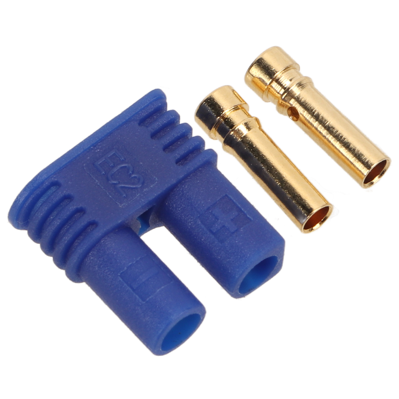 Packung Mit 10 Vergoldeten 2-mm-ec2-bananensteckern (weiblich) Mit Hülse Für Rc-batterien