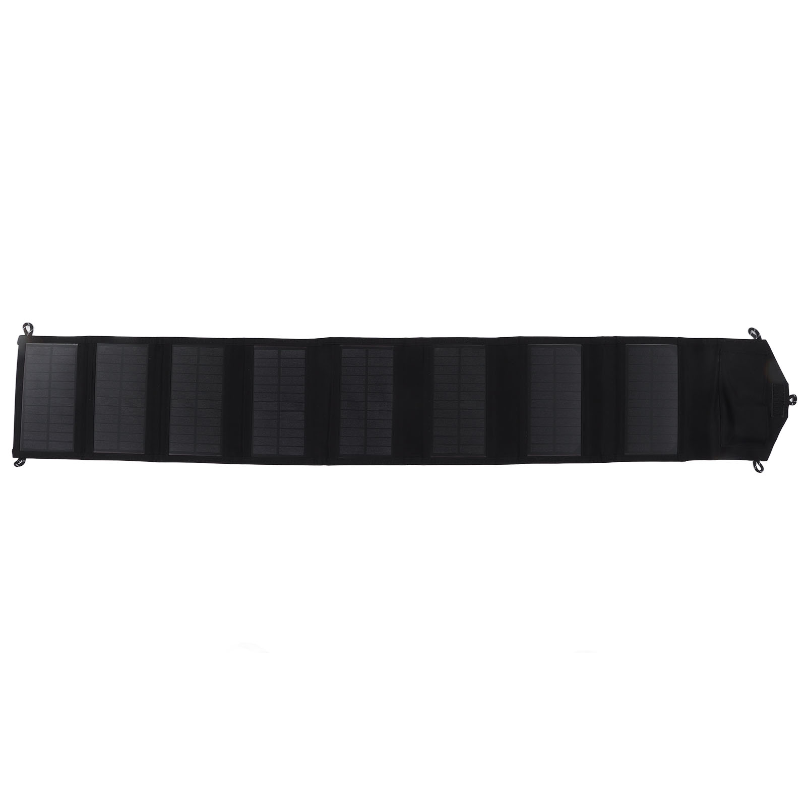 20-w-solarpanel Mit Zwei Usb-anschlüssen, Faltbar, Tragbar, Hocheffizientes Monokristallines Solarladegerät
