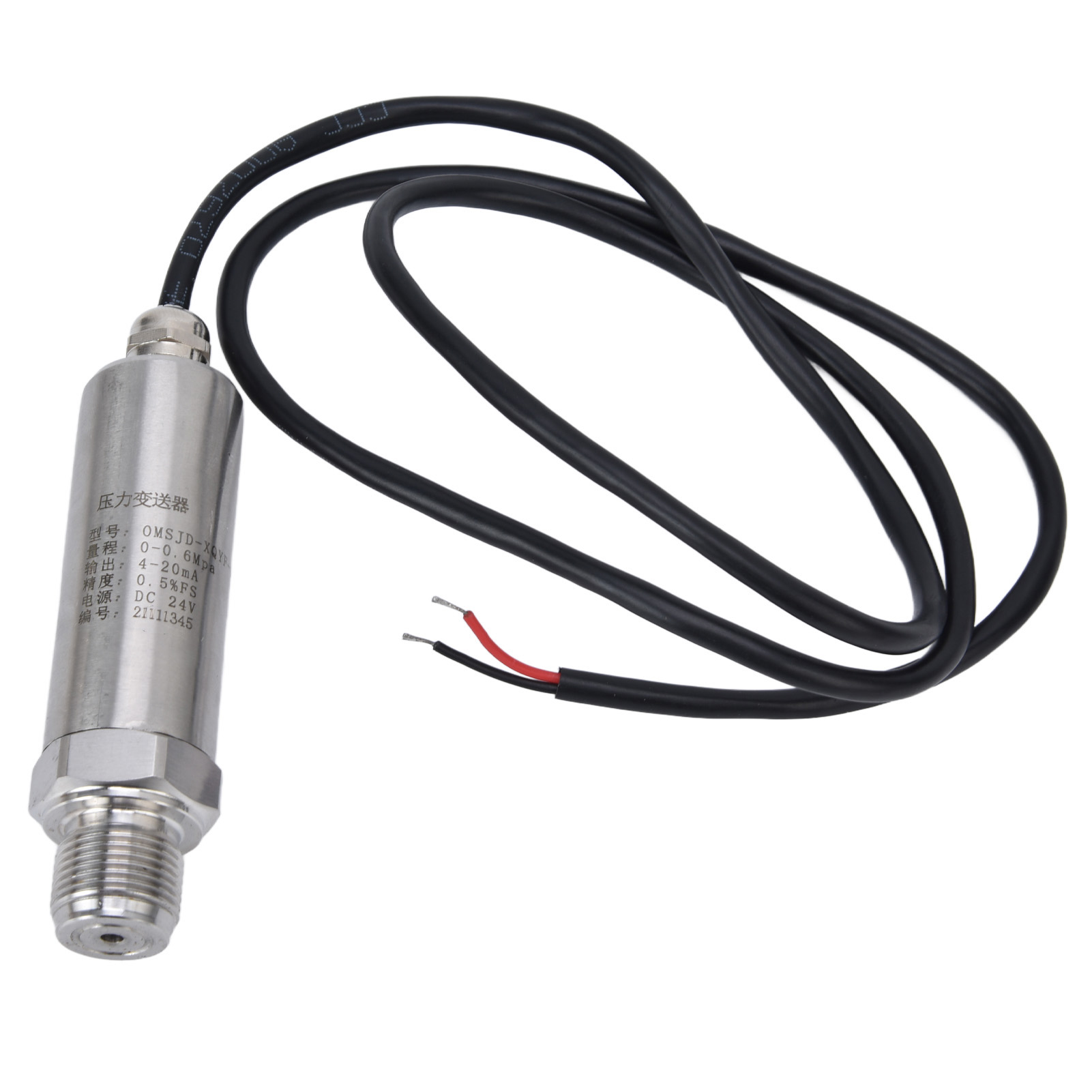 Wasserdichter Drucktransmitter, Drucksensor 0-0,6 Mpa 24 V Dc Omsjd-xqyf-01
