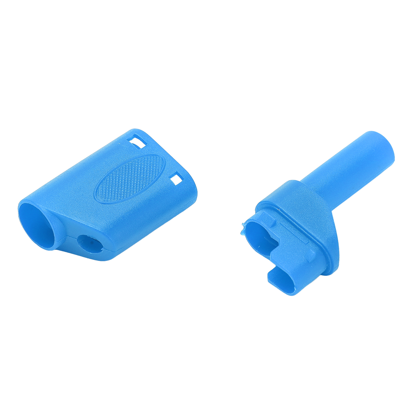 Packung Mit 20 Isolierten 4 Mm (22,160 Mm) Sicherheitsbananensteckern Für Rc-steckverbinder (blau)