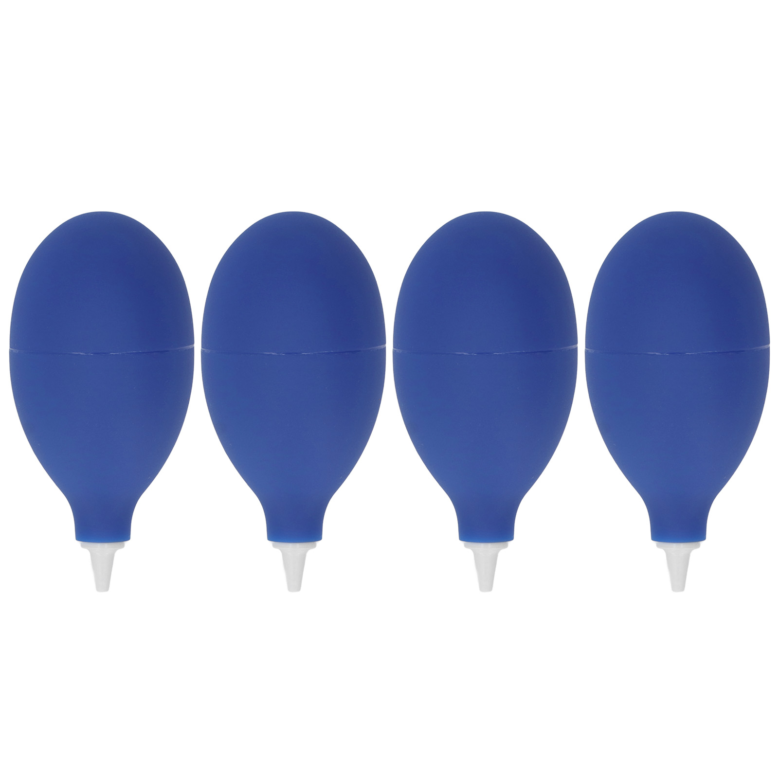 Set Aus 4 Leistungsstarken Und Tragbaren Druckluftgebläsen Mit Gummi-rückschlagventil Für Handylinsen (blau).
