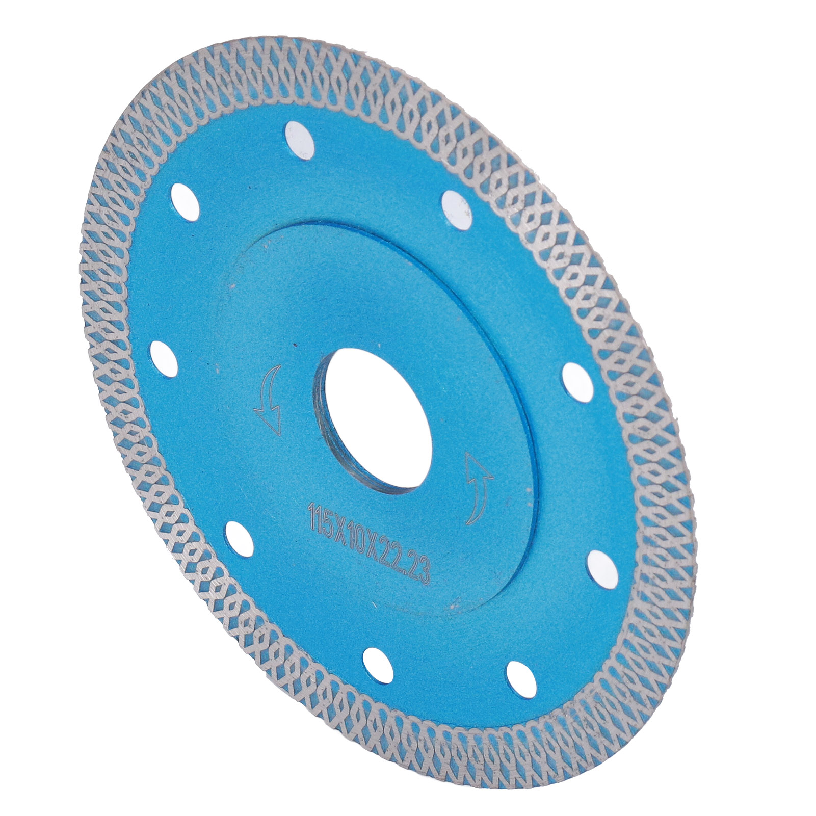 115-mm-diamanttrennscheibe Für Trocken- Und Nassschnitte, Ideal Für Keramik, Granit Und Marmor (blau).