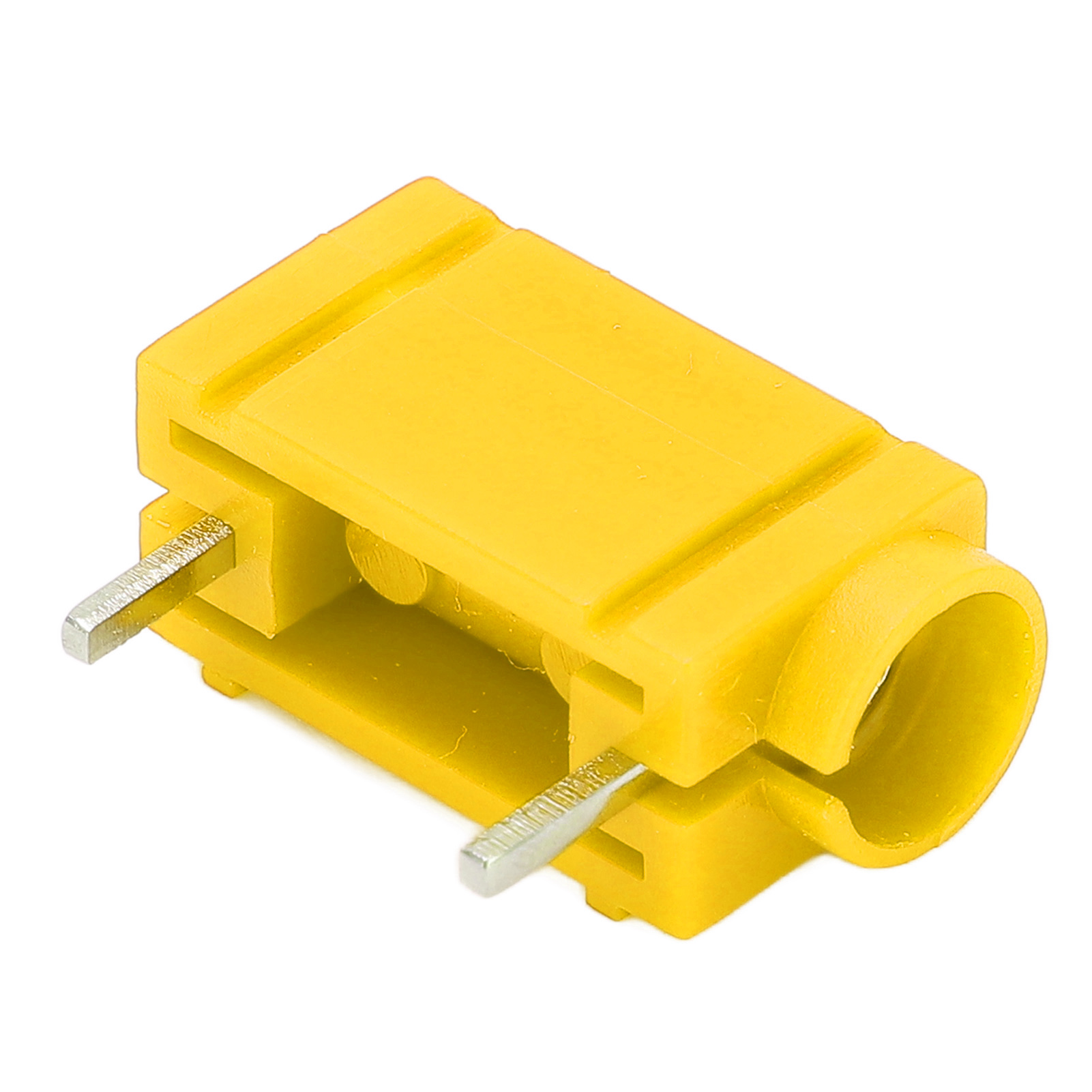 Packung Mit 5 Professionellen, 4 Mm Großen, Vernickelten Messing-bananensteckern Für Multimeter, Kompatibel Mit Leiterplatten. Farbe: Gelb.