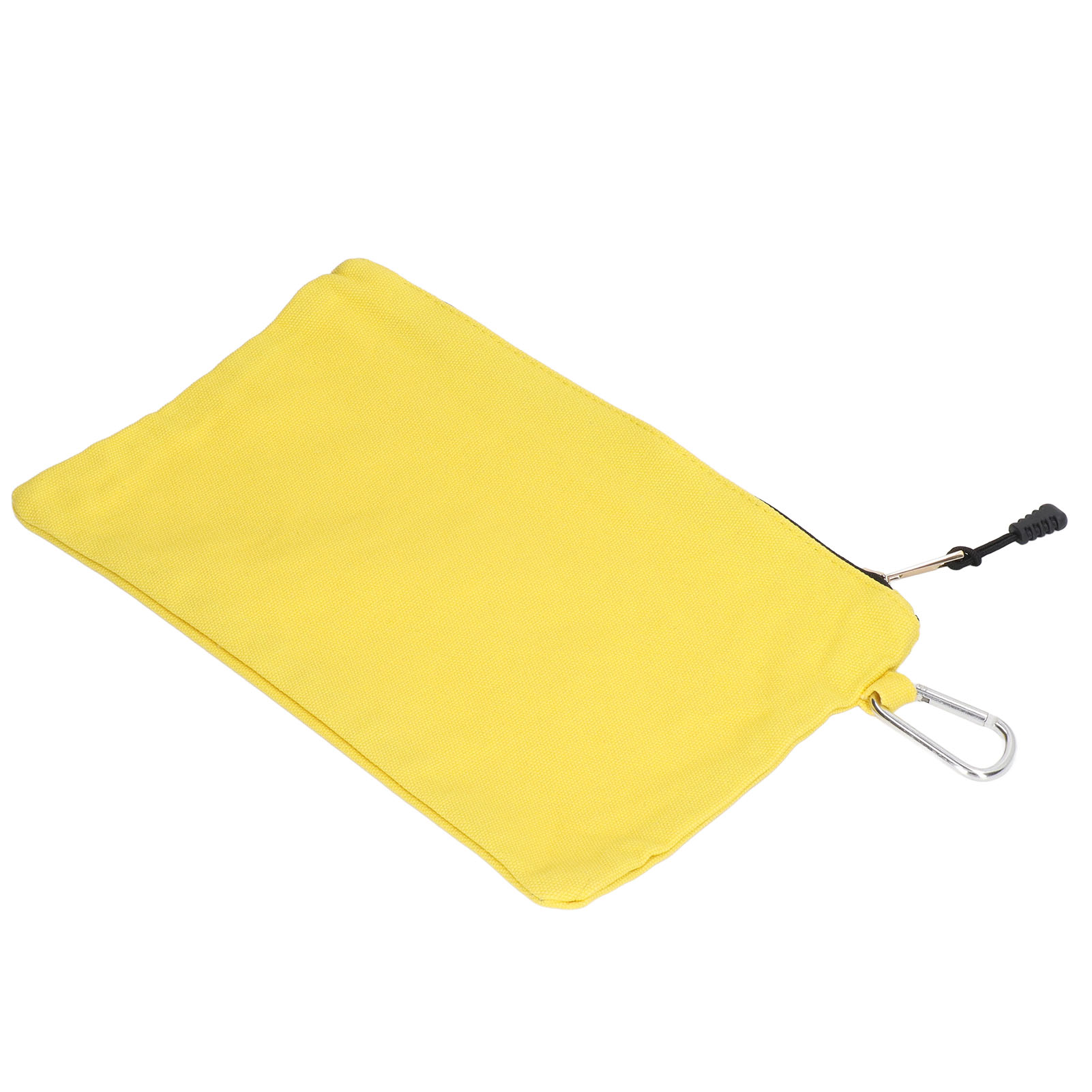 Mehrzweck-werkzeugtasche Mit Reißverschluss Aus Wasserdichtem Und Tragbarem Canvas Mit Karabinerhaken Zur Aufbewahrung, Gelb