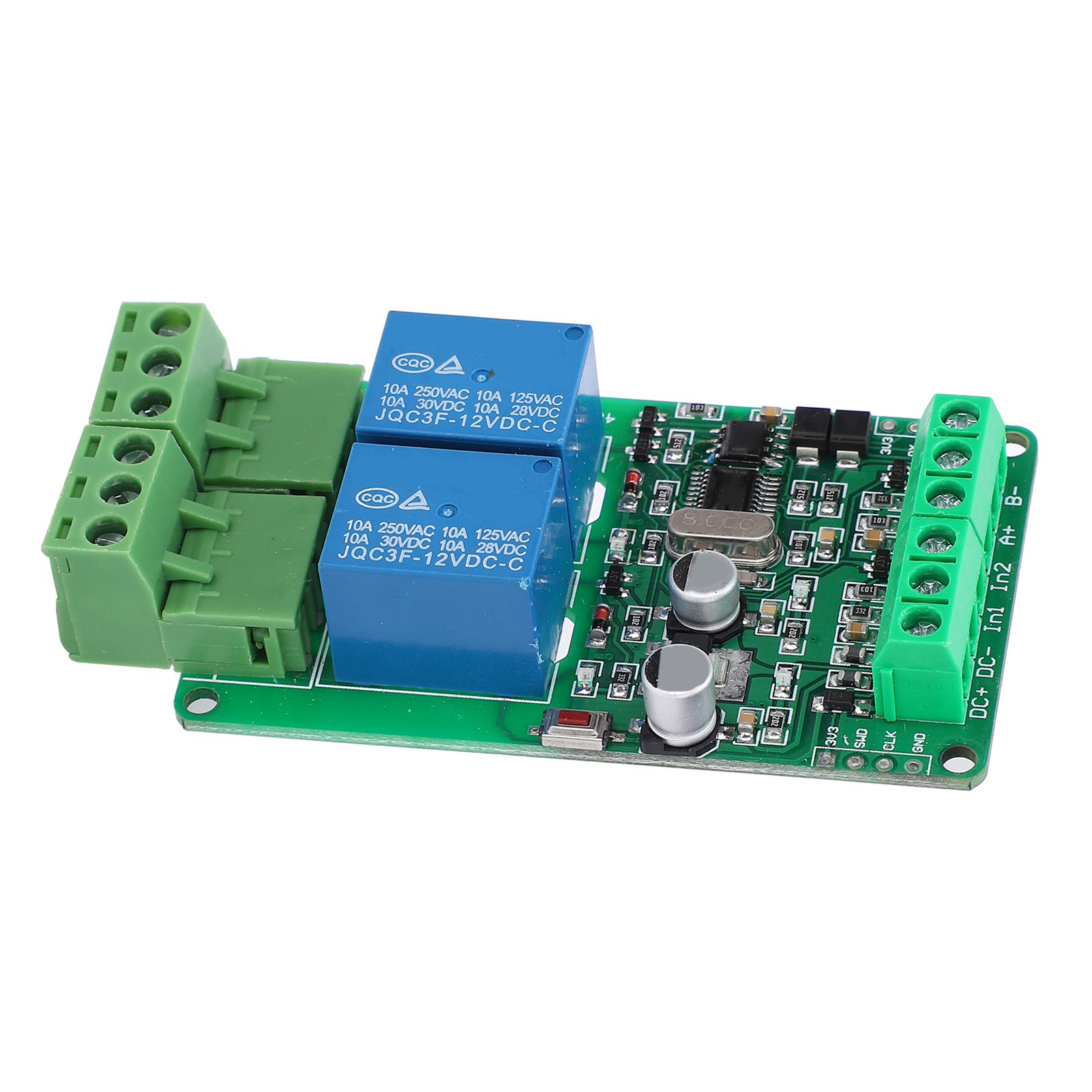 2-kanal-relaismodul, 2 X 12v-eingänge Für Rs485/ttl-kommunikation