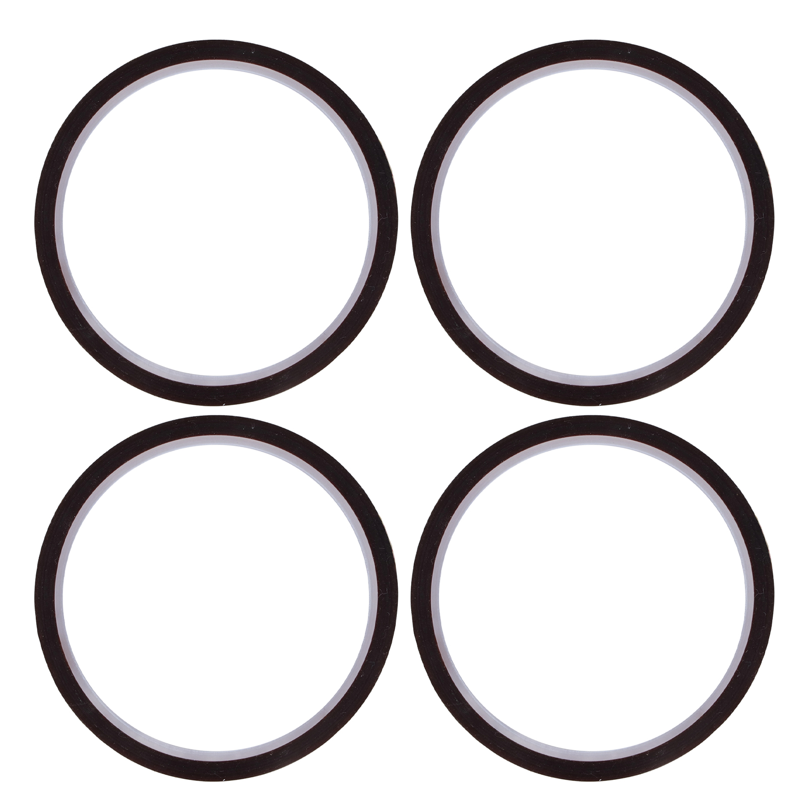 Packung Mit 4 Hochtemperaturbeständigen, Antistatischen Polyimid-klebebändern, 12 Mm / 0,5 Zoll Breit