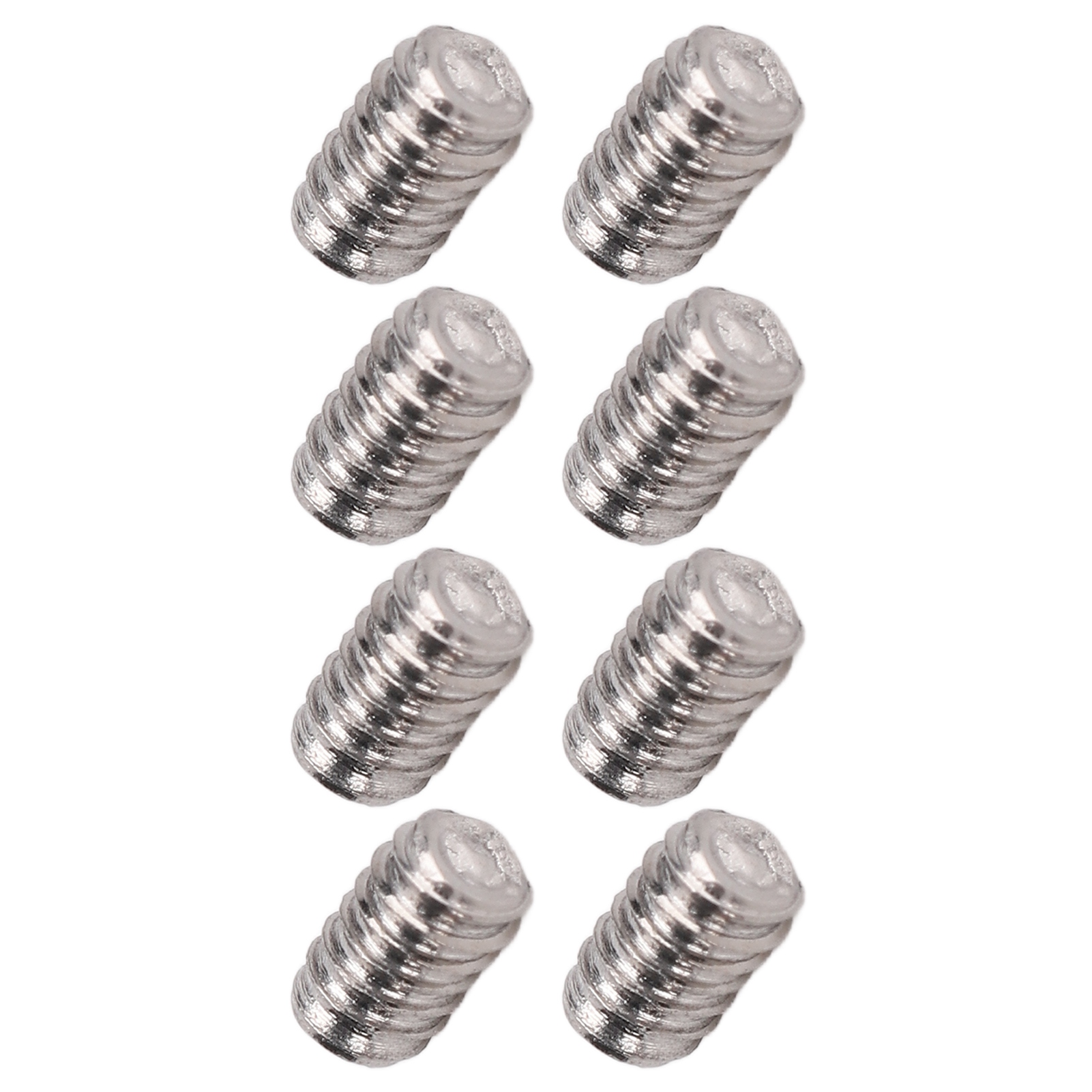 Sortimentssatz Mit 50 Kopflosen Schrauben Aus Edelstahl A2-70, M2x3 Befestigungsschrauben