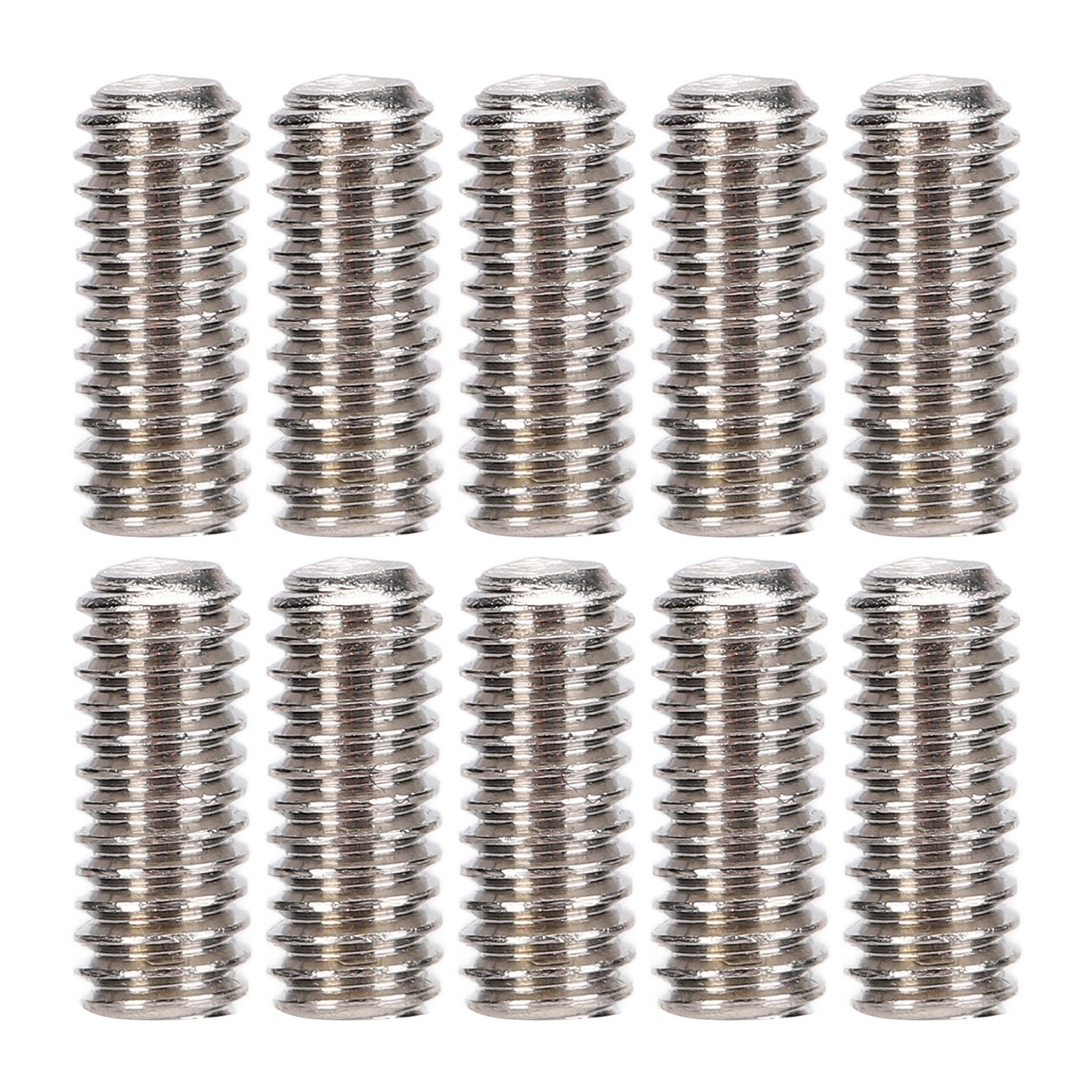 Sortimentssatz Mit 50 Kopflosen Schrauben Aus Edelstahl A2-70, Befestigungsschrauben M2,5 X 6