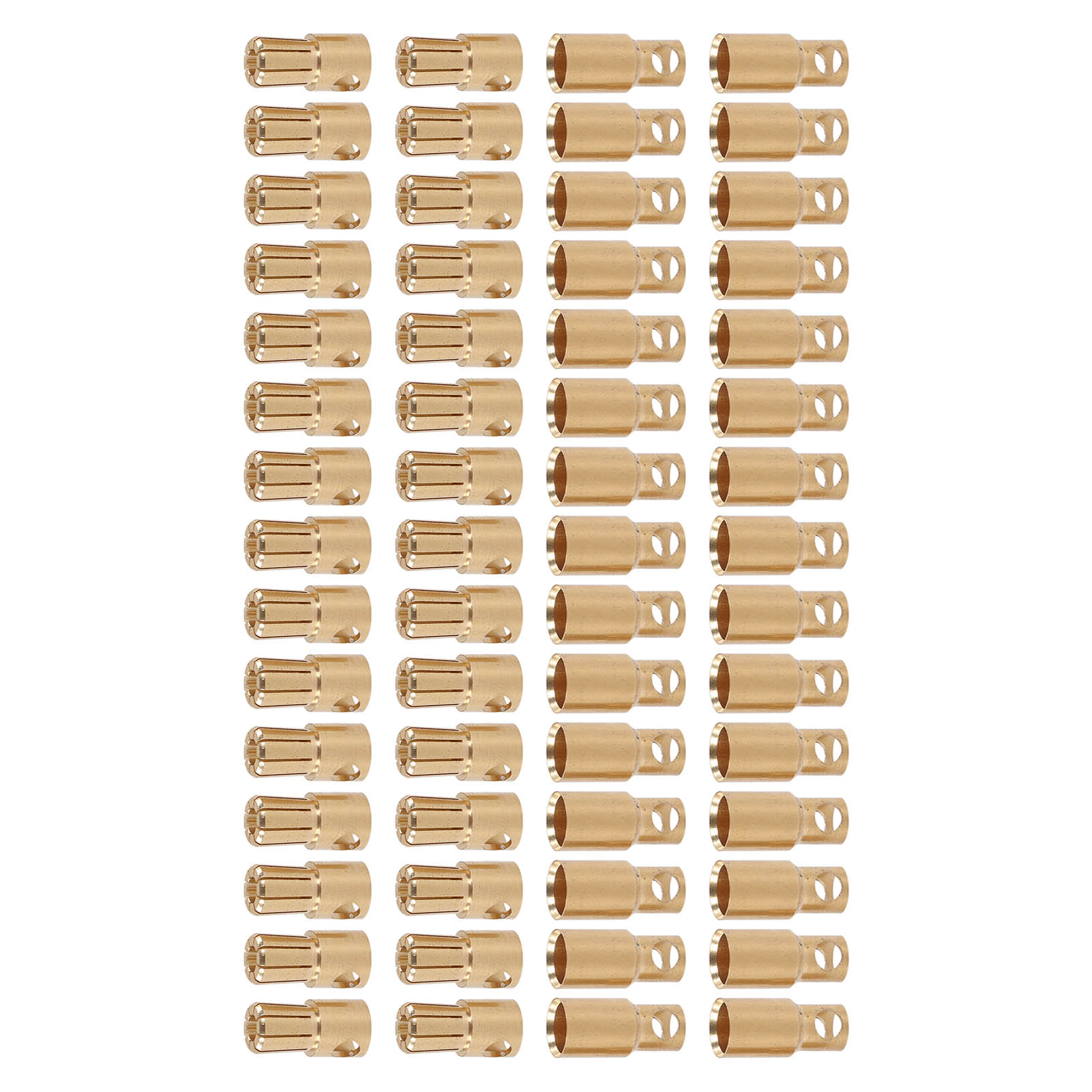 30 Paar Vergoldete Bananenstecker (männlich Und Weiblich) Für Industrie-, Modell- Und Funksteuerungsbatterien.