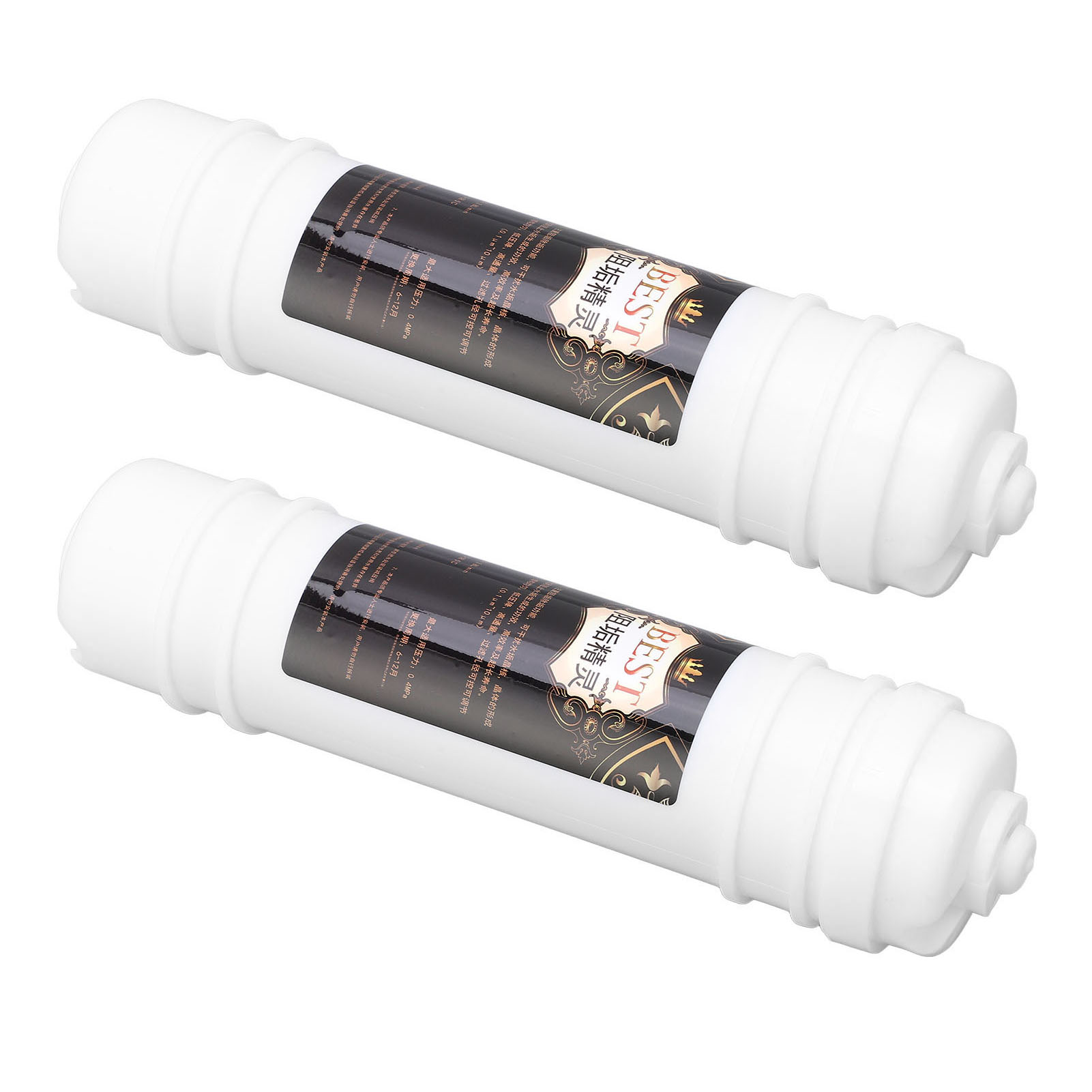 Packung Mit 2 Universellen Hochleistungs-schnellanschluss-ersatzwasserfiltern Für Wasserfilter Für Den Hausgebrauch (10 Zoll).