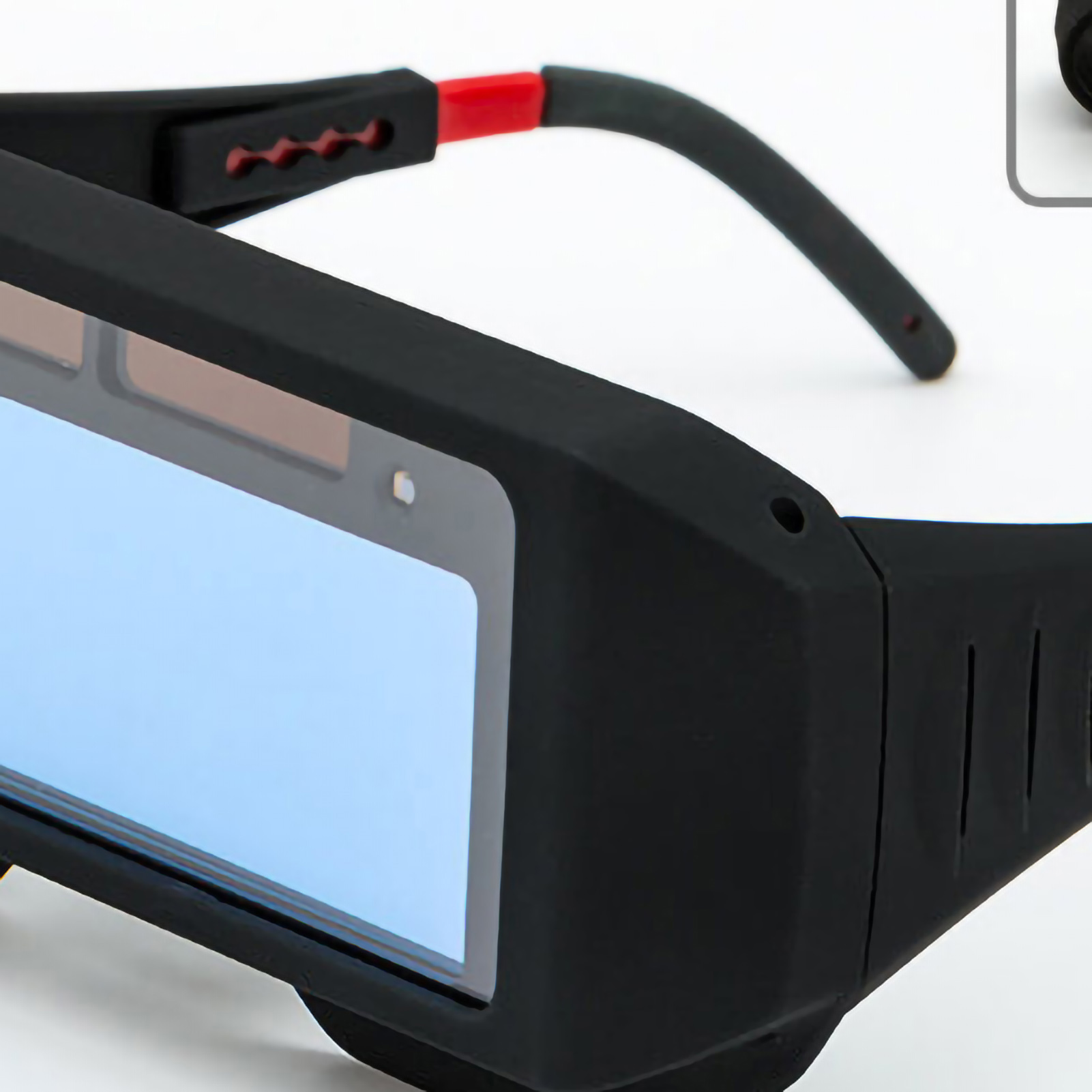 Ergonomische, Selbstabdunkelnde Schweißerbrille Mit Klarem Sichtfeld Und Elastischem Band