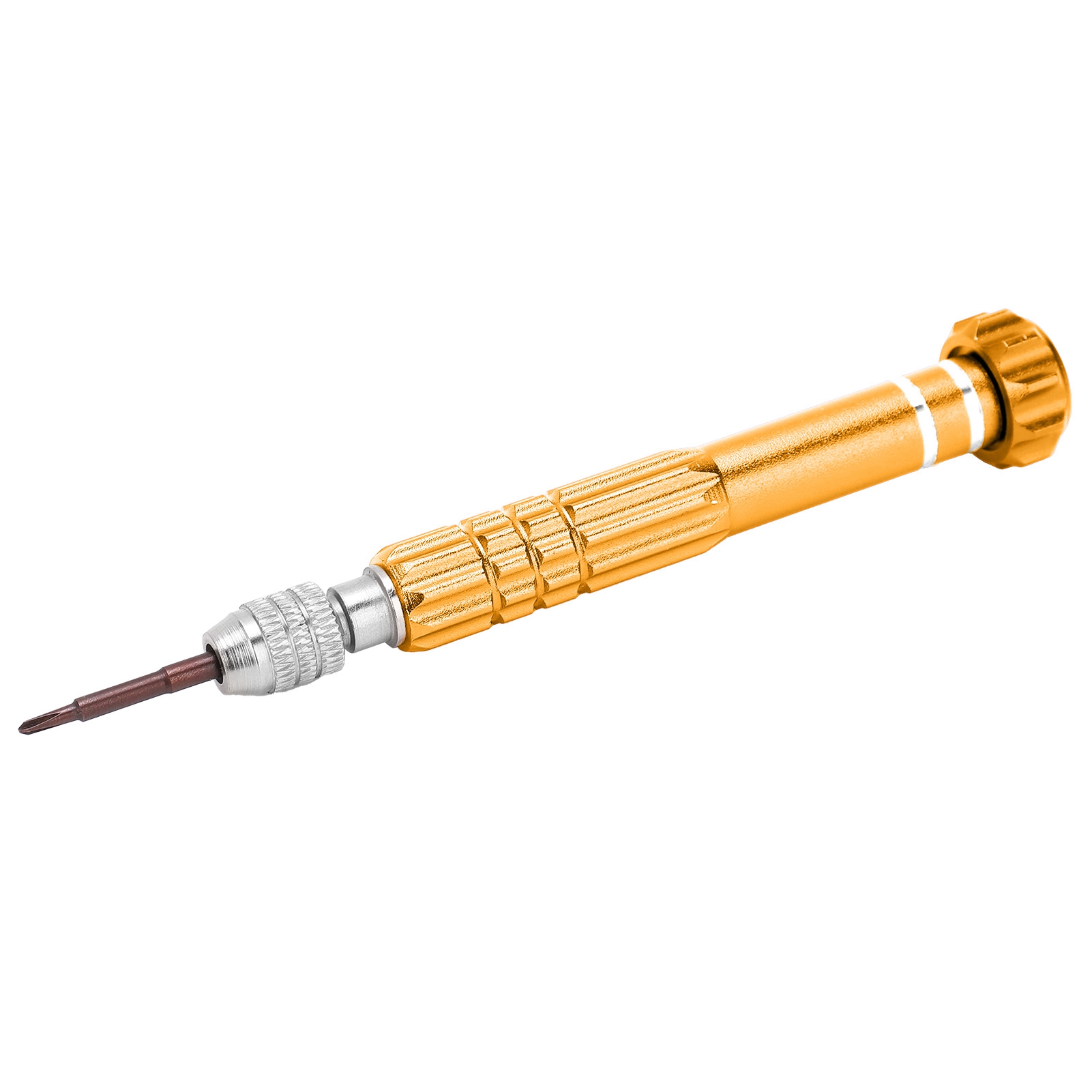 5-in-1 Schraubendreher Aus Aluminiumlegierung, Werkzeug Für Die Wartung Von Uhren, Schmuck Und Handys (gold)