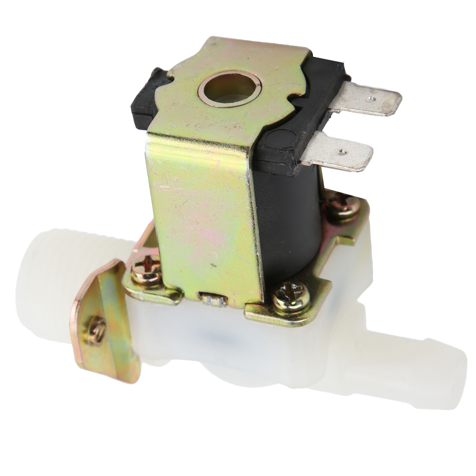 Elektrisches Wassermagnetventil Aus Kunststoff, Normalerweise Geschlossen, Ein-/auslass G1/2 Bis 12 Mm, 12 V Dc