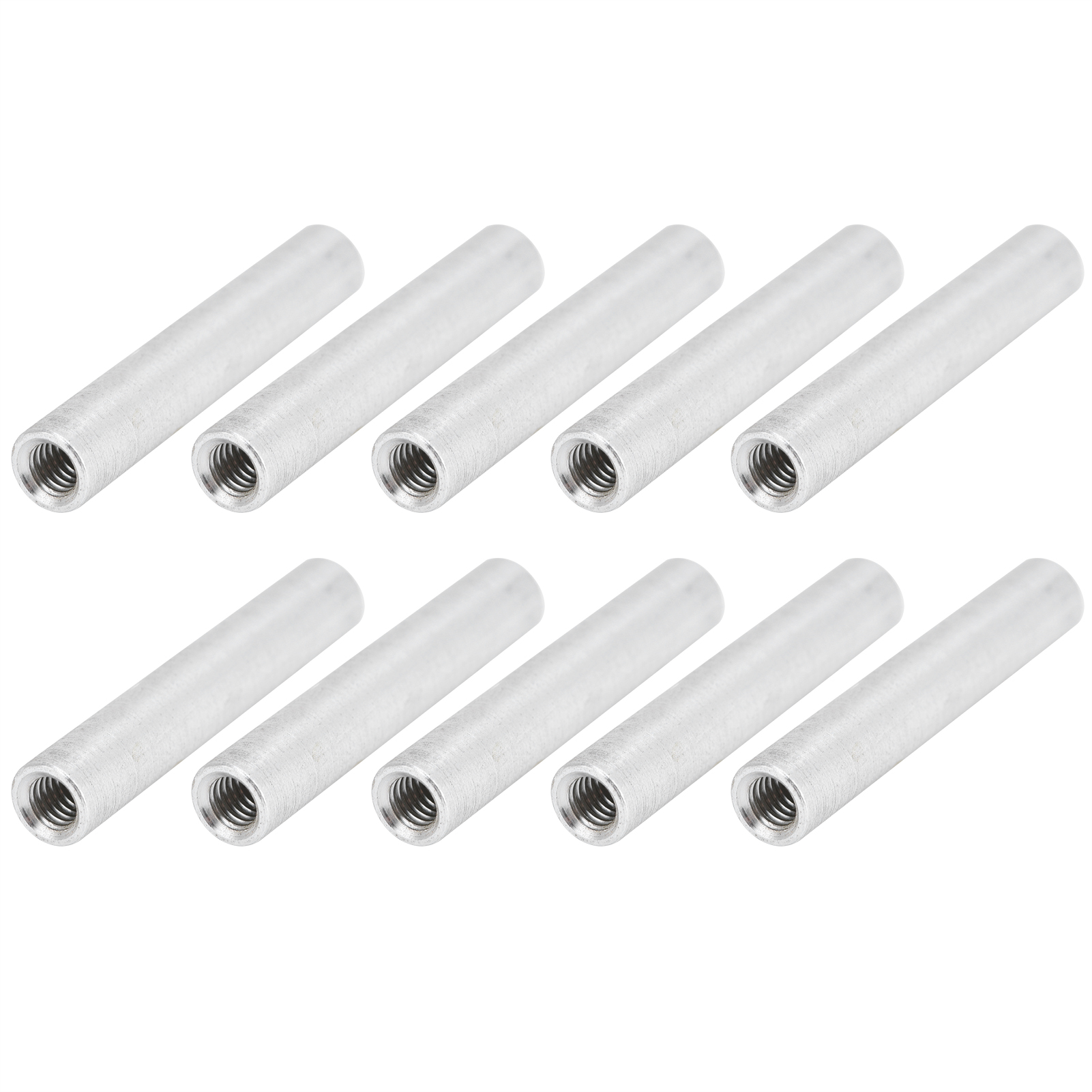 Satz Mit 10 Runden Distanzstücken Aus Aluminiumlegierung, Innengewinde, 36 Mm Länge, M4 X 0,7 Mm