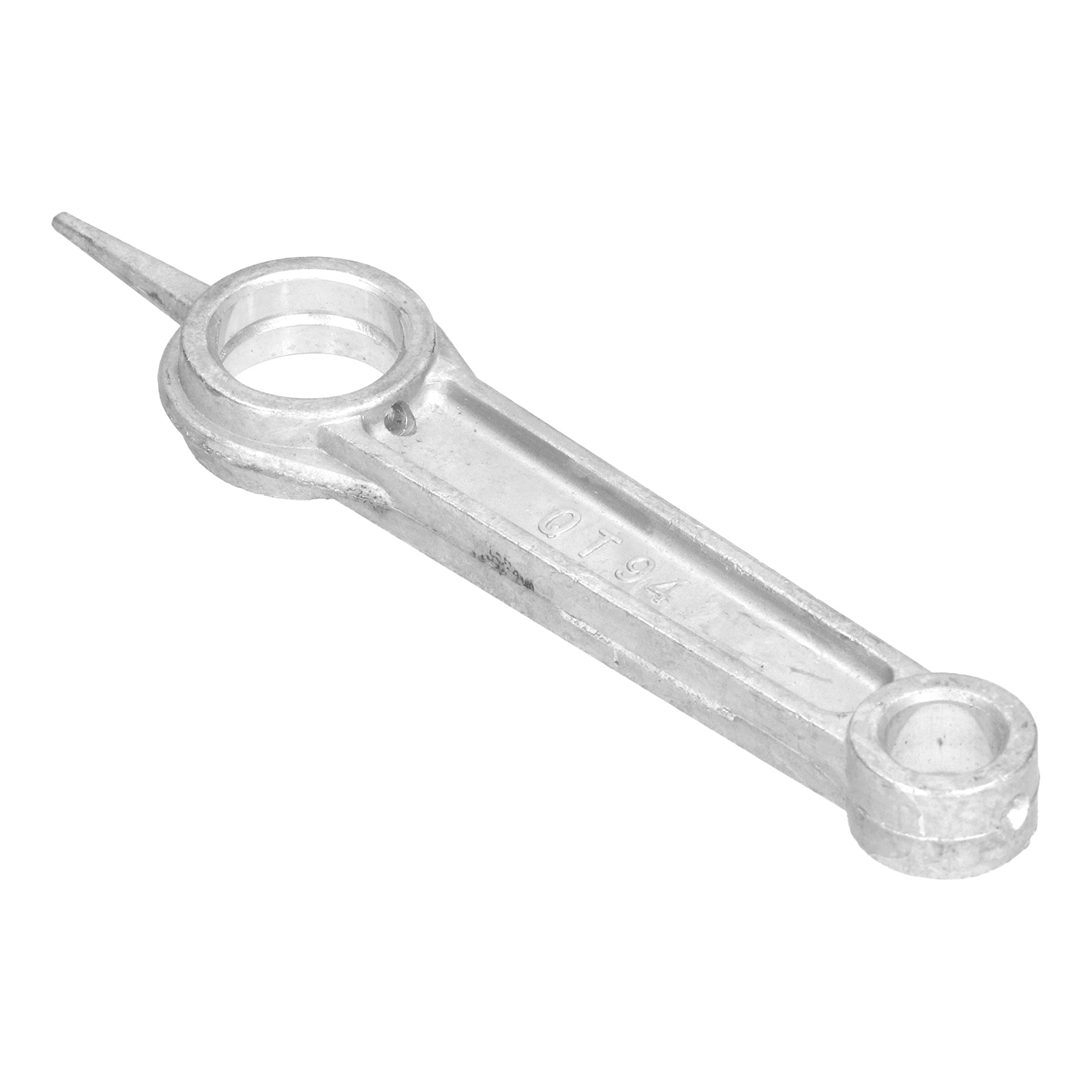 Luftpumpenteile Mit Geringer Massenträgheit Für Doppelachsige Pleuelstangen Aus Sandgestrahltem Aluminium.