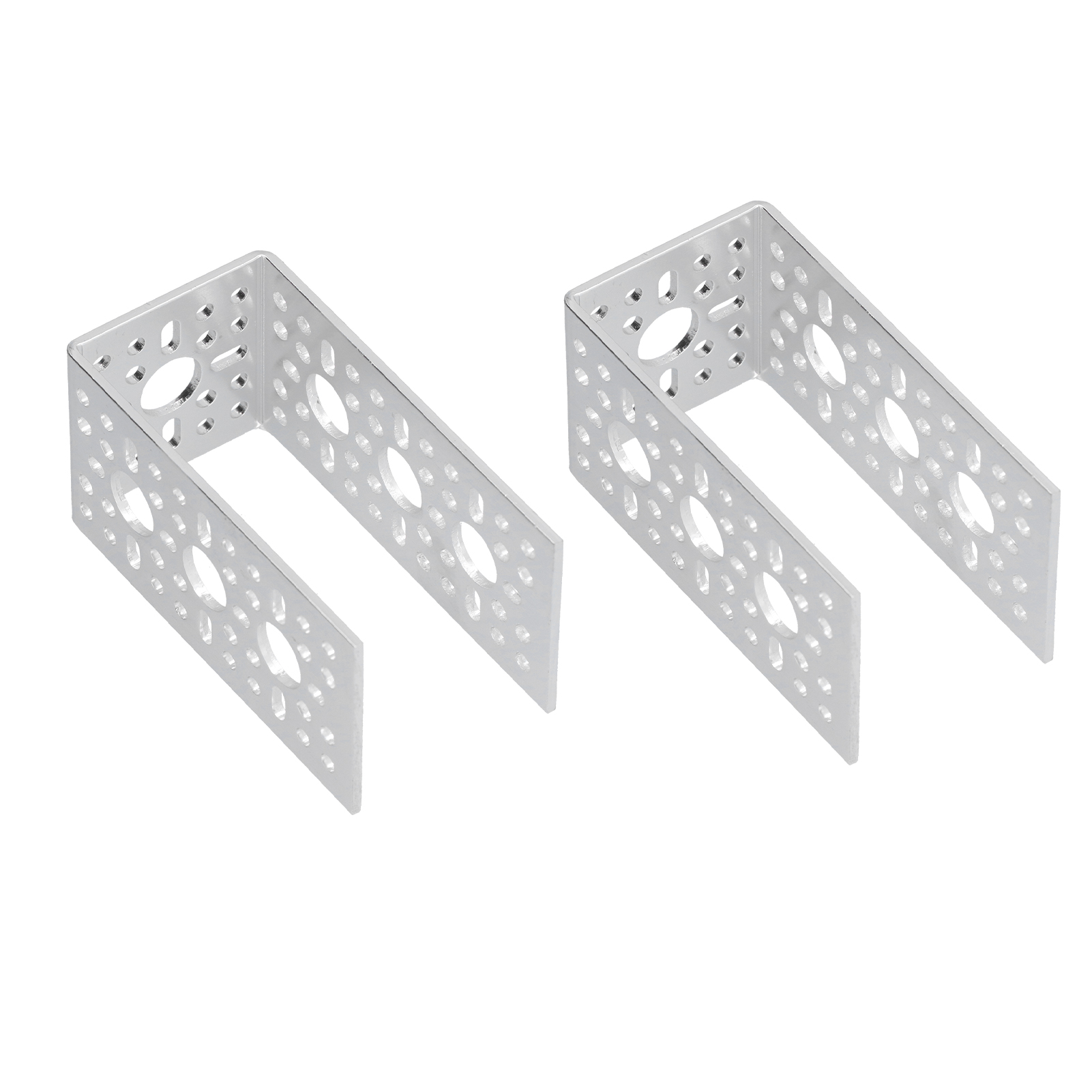 Set Aus 2 U-förmigen Halterungen Aus Aluminiumlegierung Für Roboter-servomotoren, Diy-zubehör.
