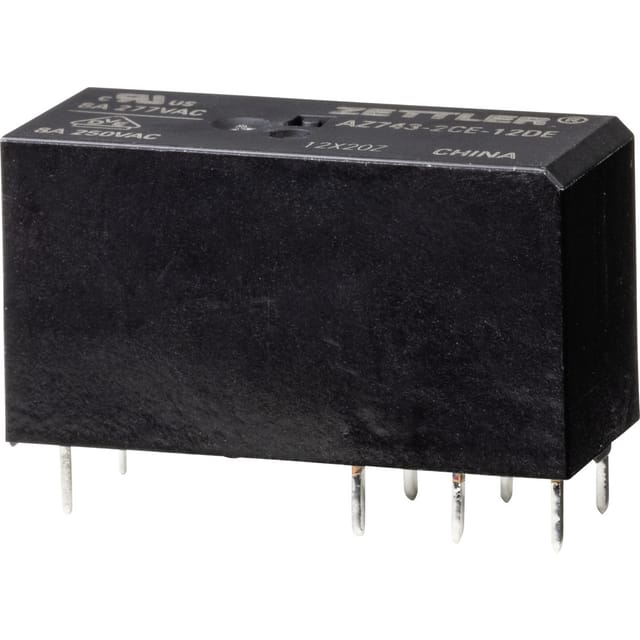 Zettler Electronics - AZ743-2CE-12DE Powerrelais 12 v/dc 8 a 1 St.