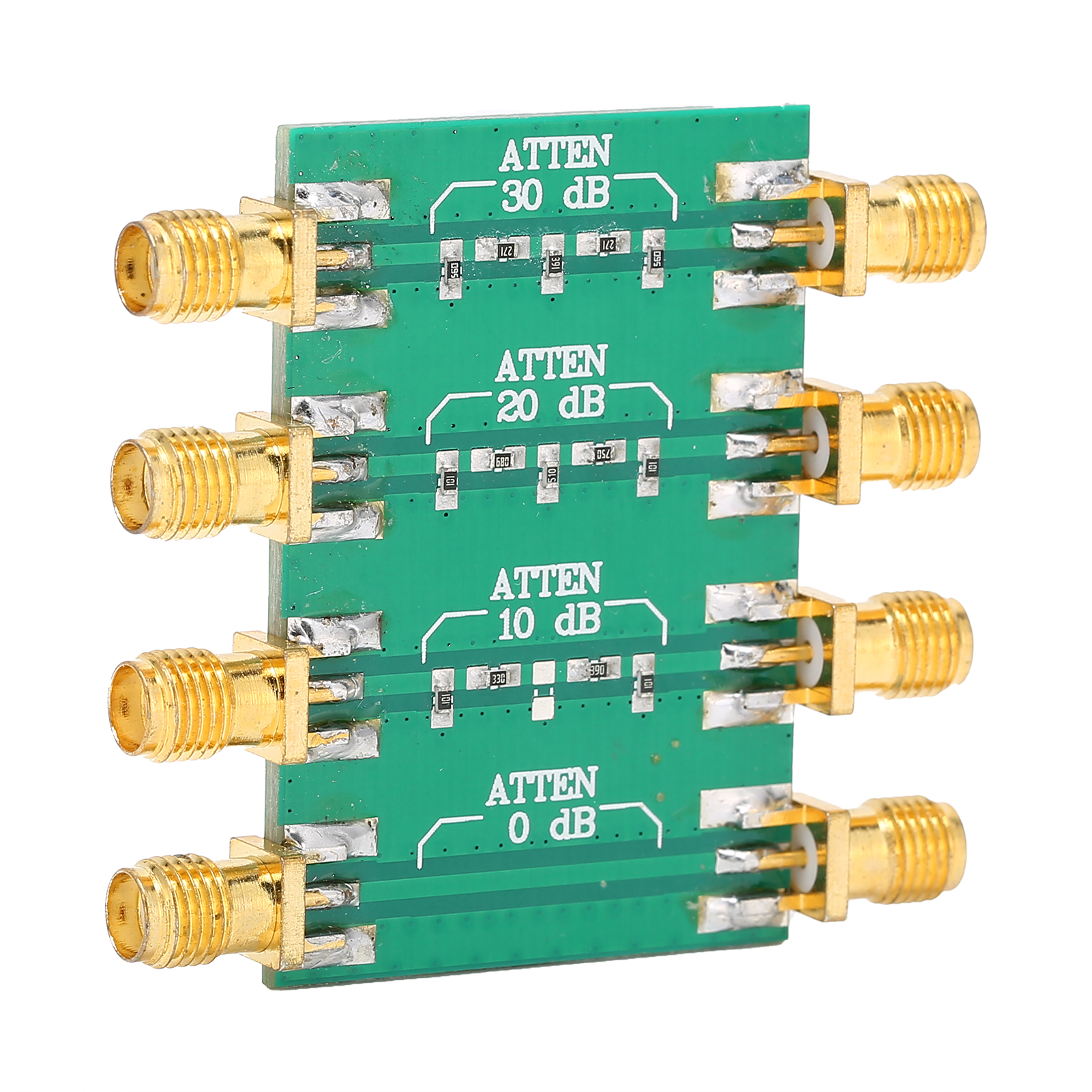 Festes Hf-dämpfungsmodul 23 Dbm 200 Mw Dc-4,0 Ghz, Doppelter Sma-buchsenanschluss, Elektronische Bauteile