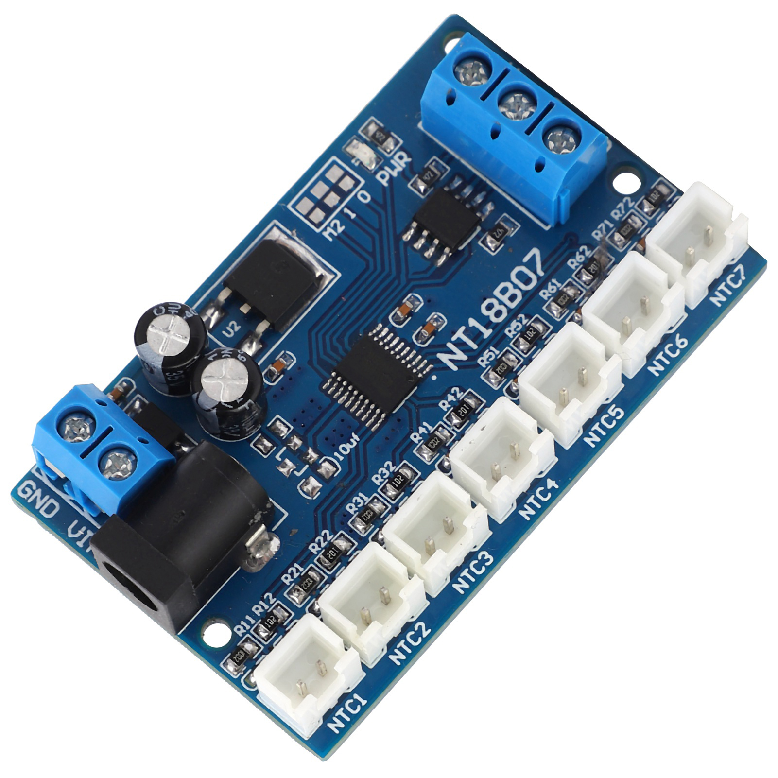 Nt18b07 Modul 7-kanal Rs485-karte Für Temperatursensor, Papierlosen Schreiber, 6-24v Speicherprogrammierbare Steuerung