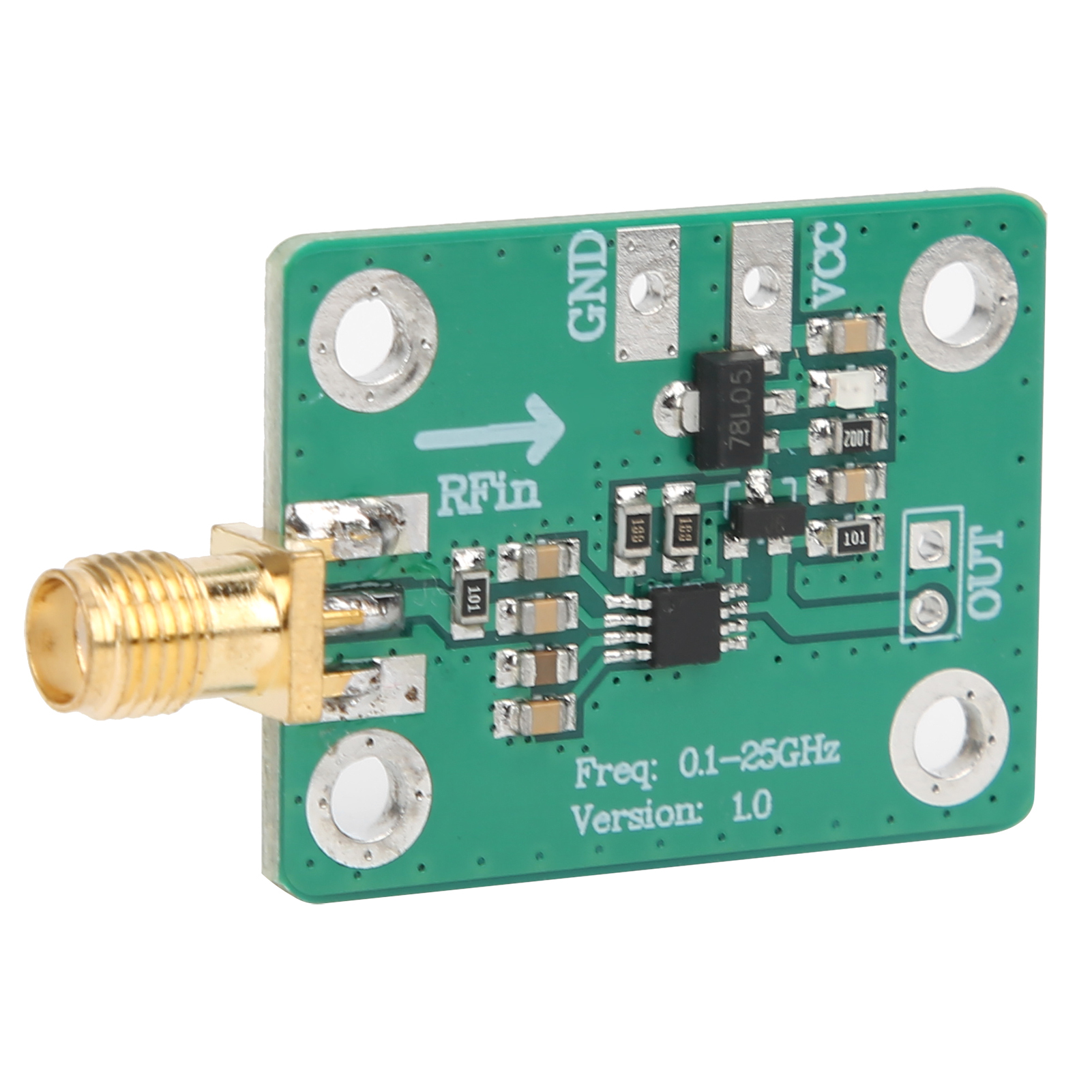 Logarithmisches Detektormodul, Logarithmischer Hf-signalausgangs-wattmeter, 0,1–2,5-ghz-controller